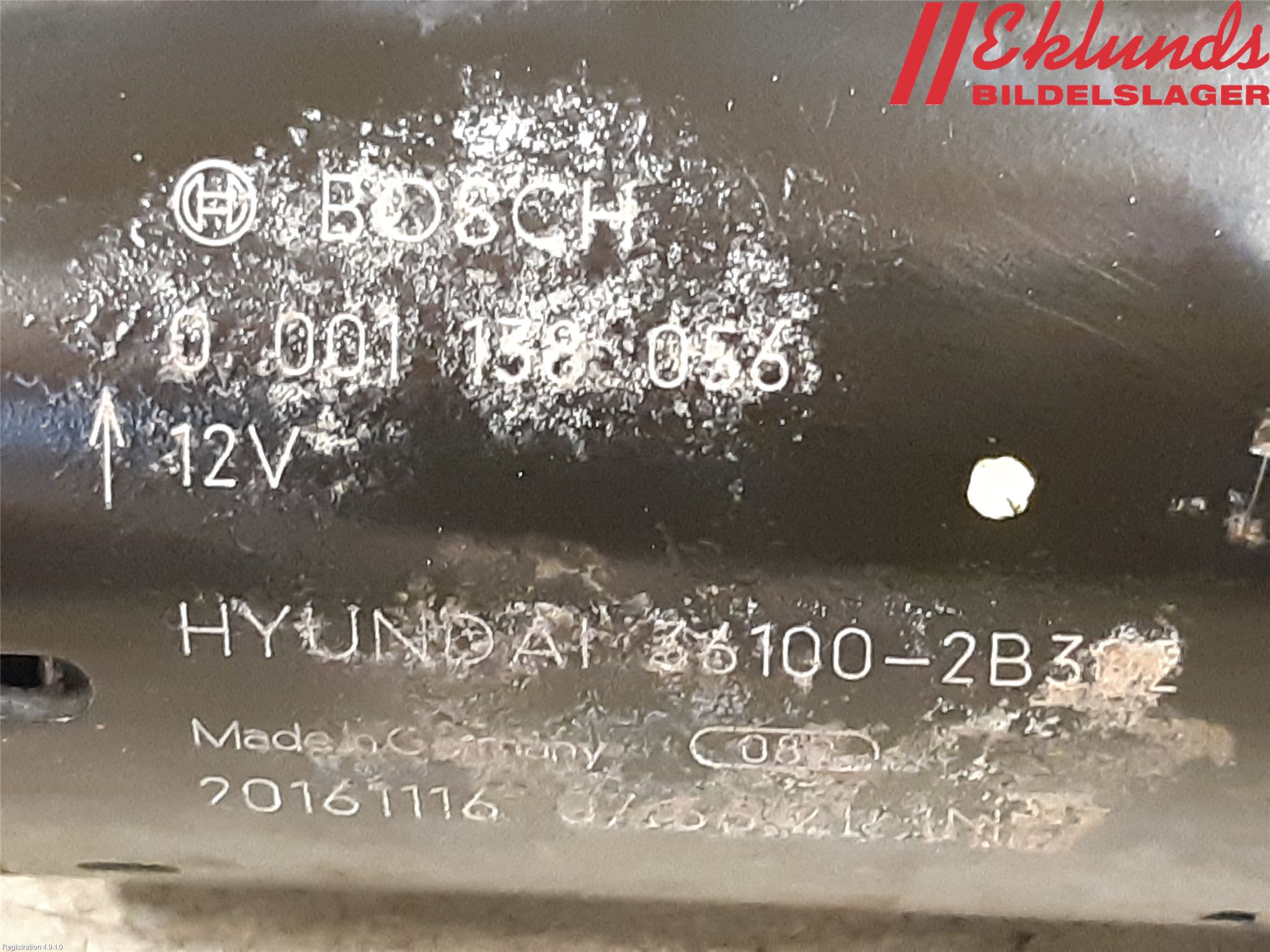 Hyundai i30 GD 13-17 Startmotor