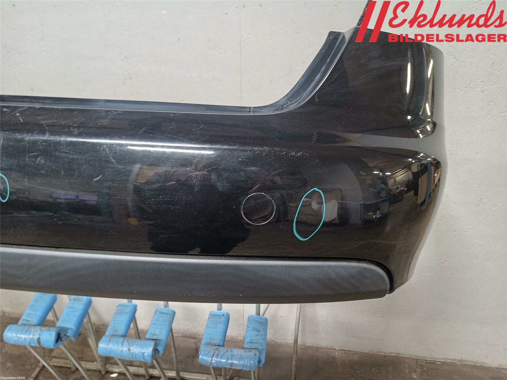 Audi A4/S4 08-11 Stötfångarbeklädnad Bak