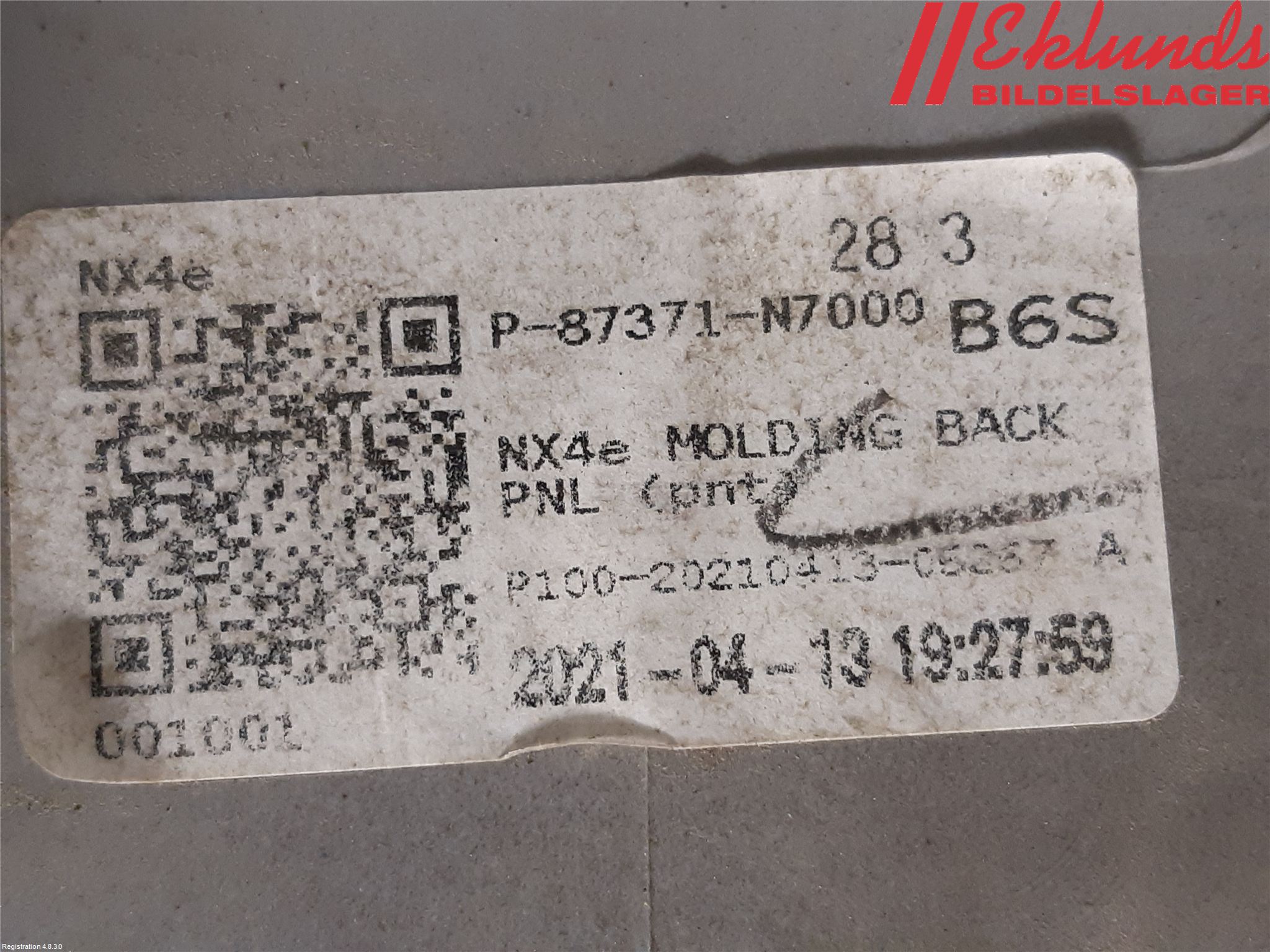 Hyundai TUCSON 05- List Bak-Baklucka