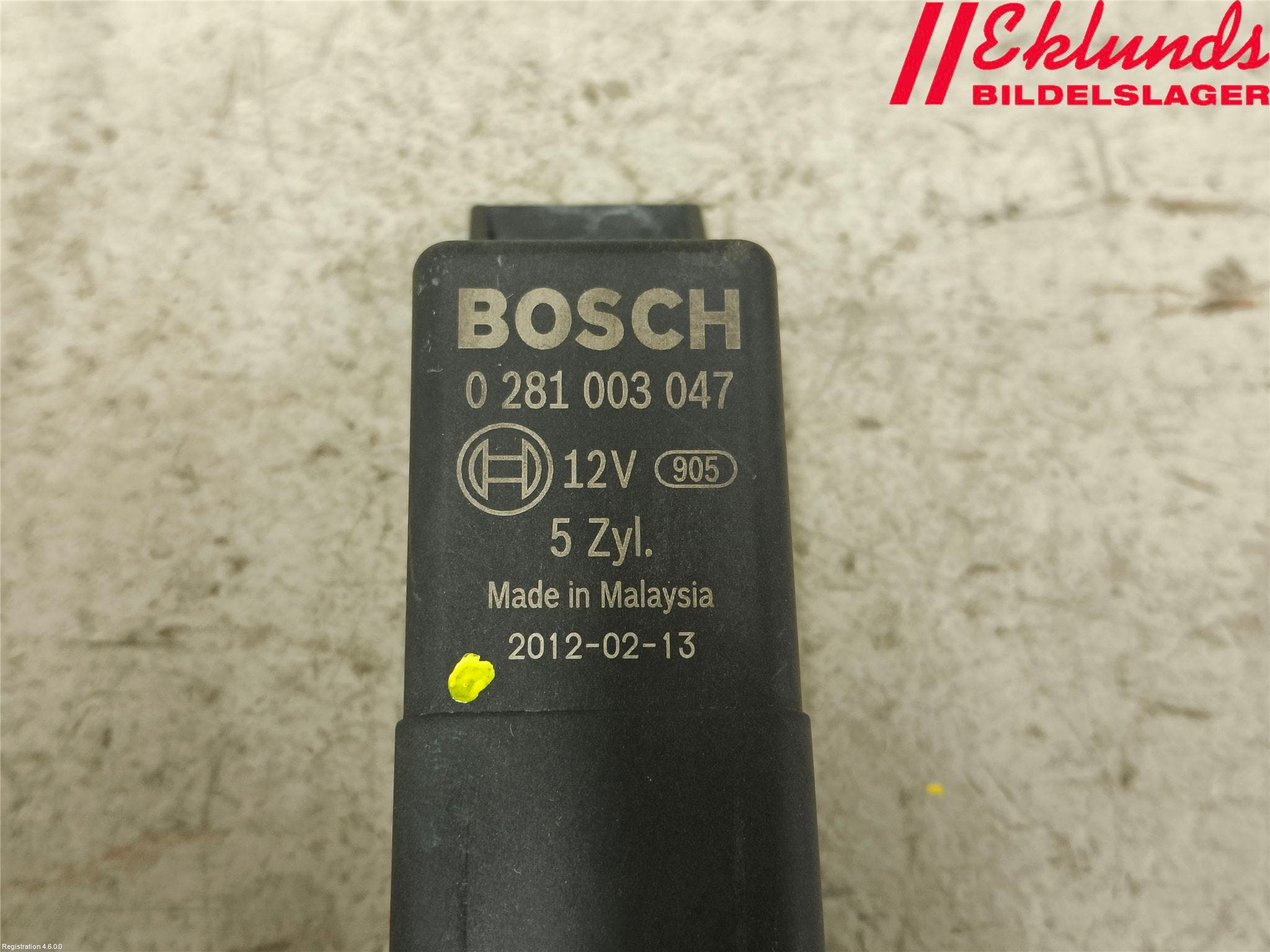 Volvo S60 11-13 Relä Glödning Diesel