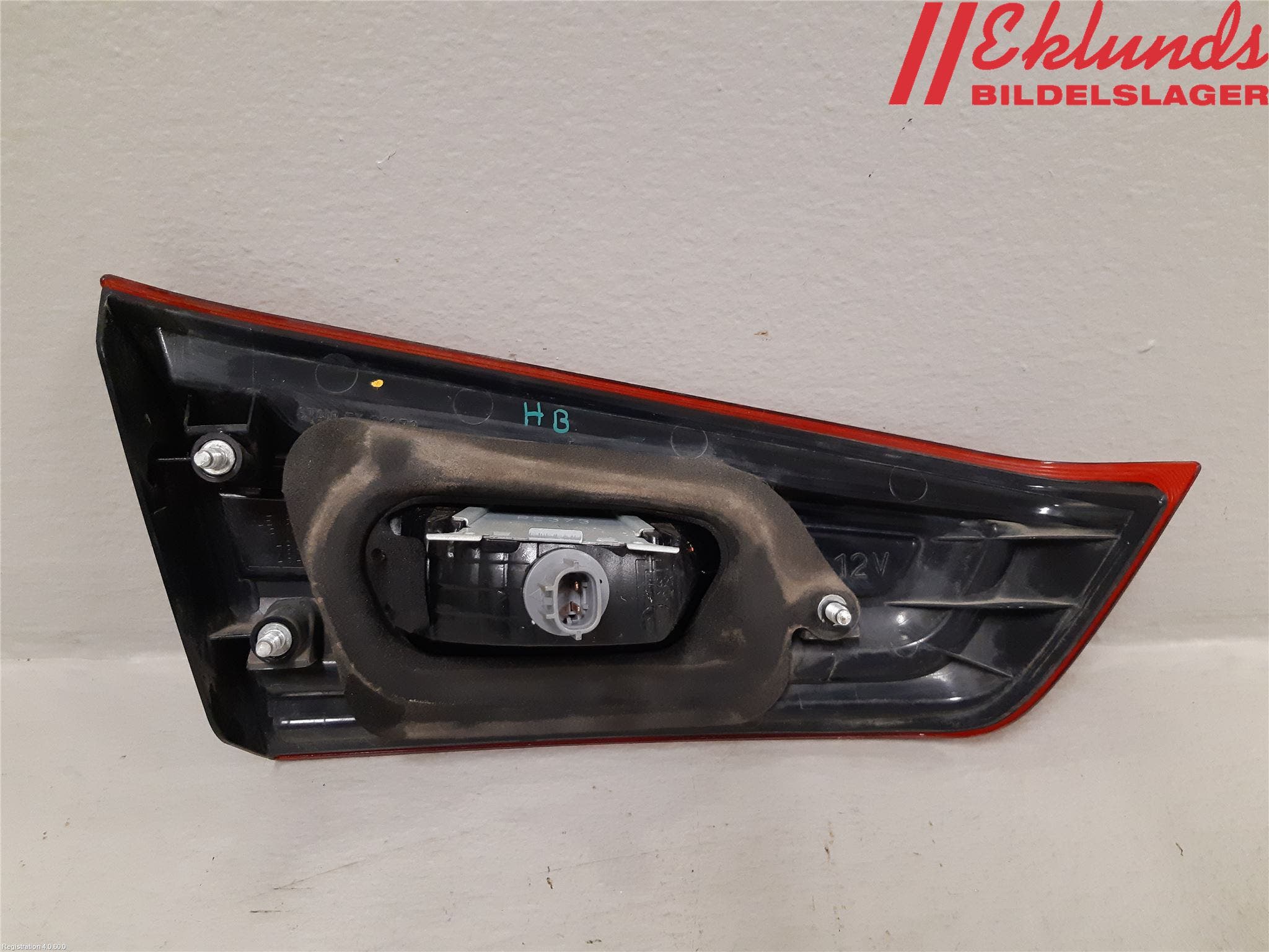 Mitsubishi ASX 10-22 Bakljus Lucka Hö