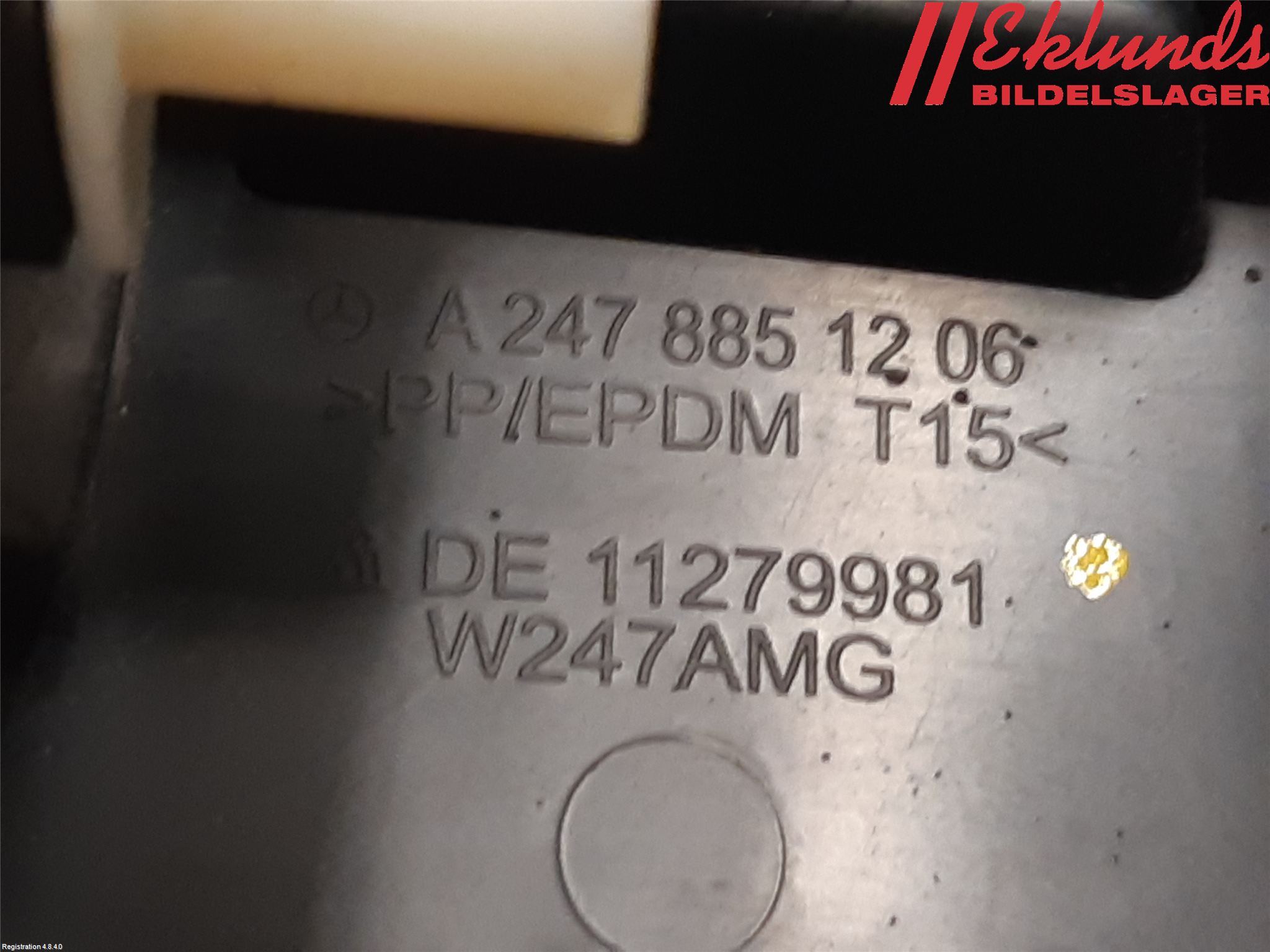 Mercedes-Benz MB B-KLASS (W247) 19- Stötfångardel Bak Mitt