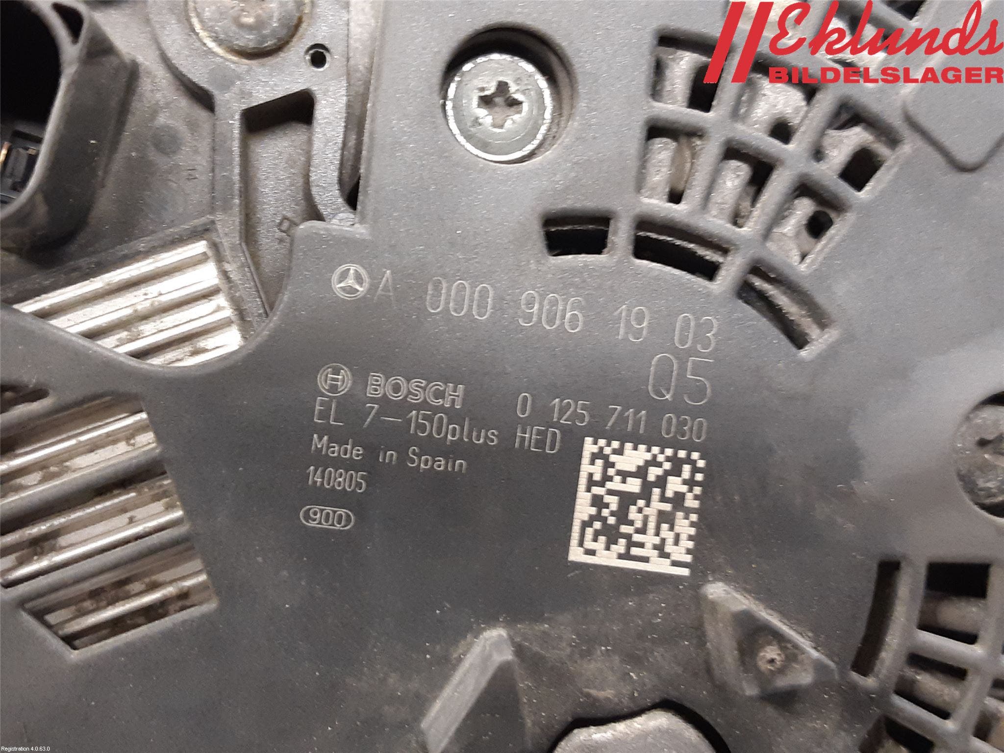 Mercedes-Benz MB B-KLASS (W246/W242) 12-19 Generator