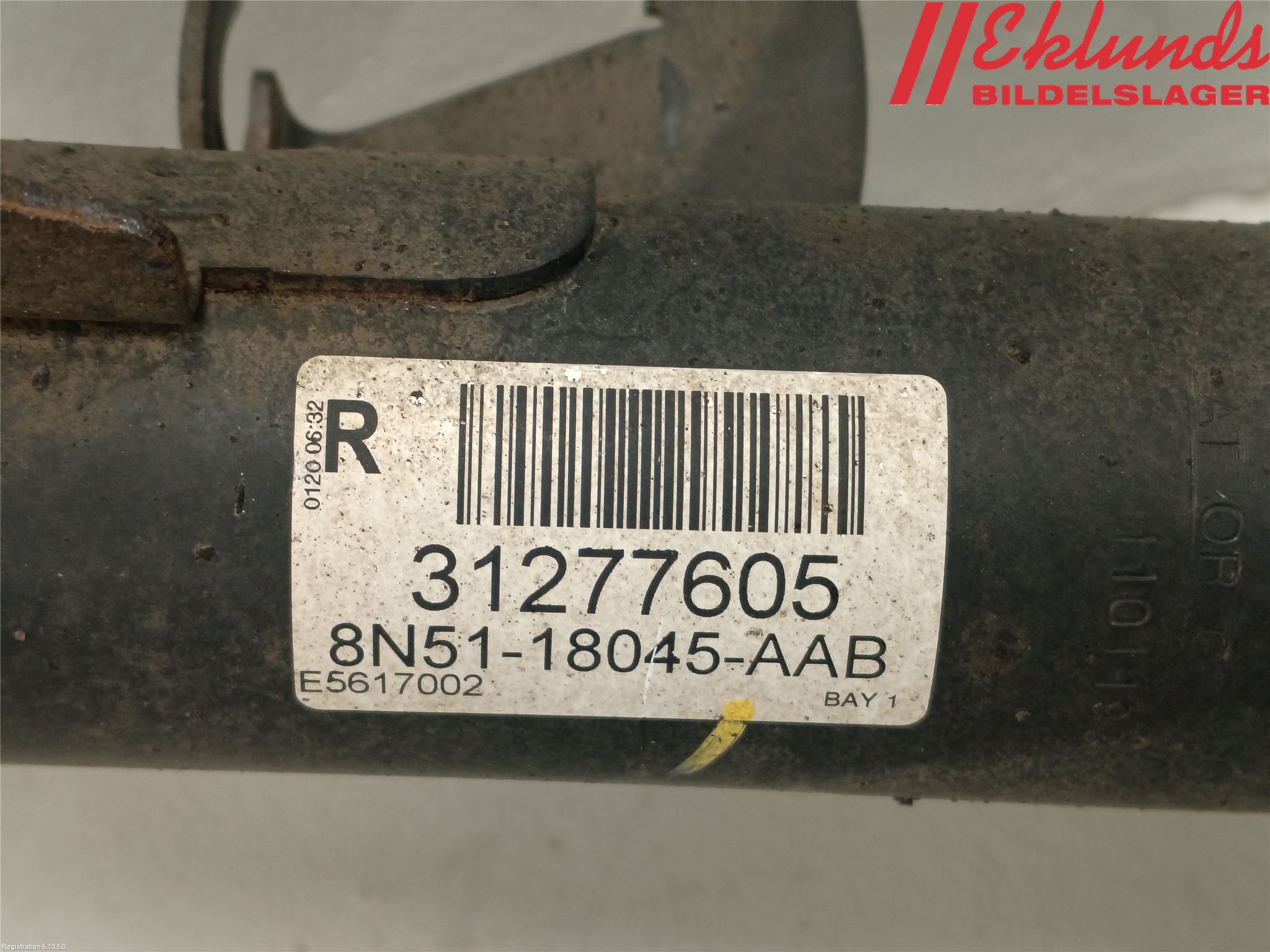 Volvo S40 08-12 Fjäderben Fram Höger