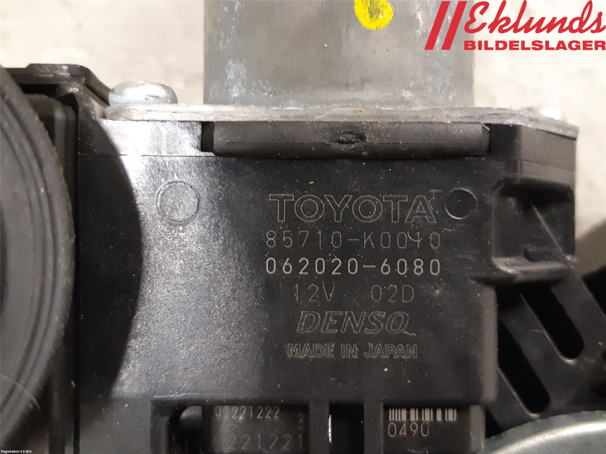 Toyota YARIS XP21 20- Fönsterhiss El Kompl