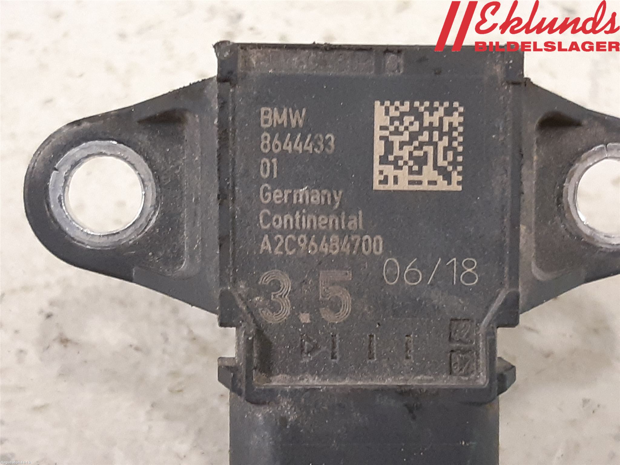 BMW 5 G30/G31/F90 17-23 Givare Laddluftstryck