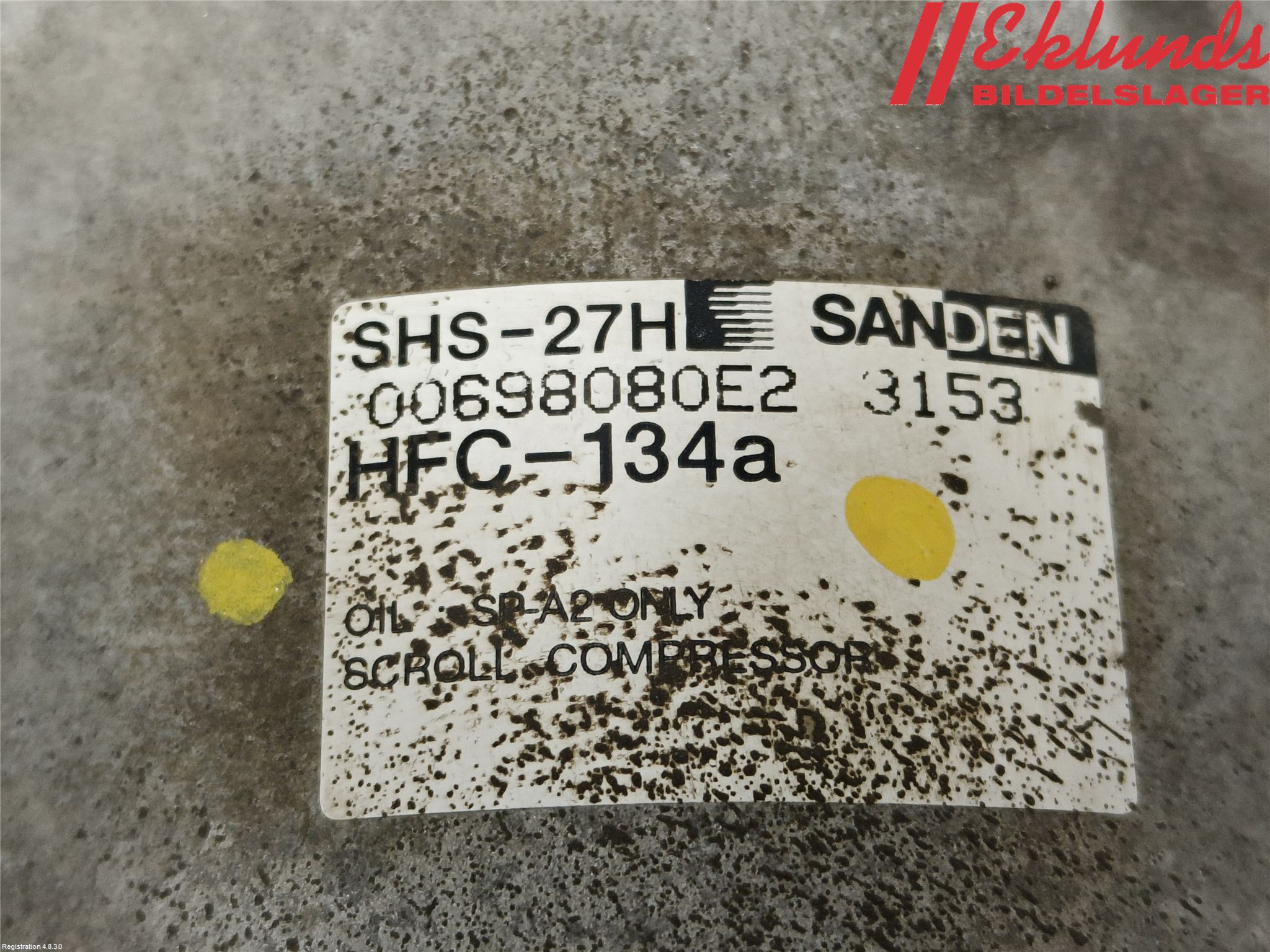 MG ZS EV 20- Ac Kompressor