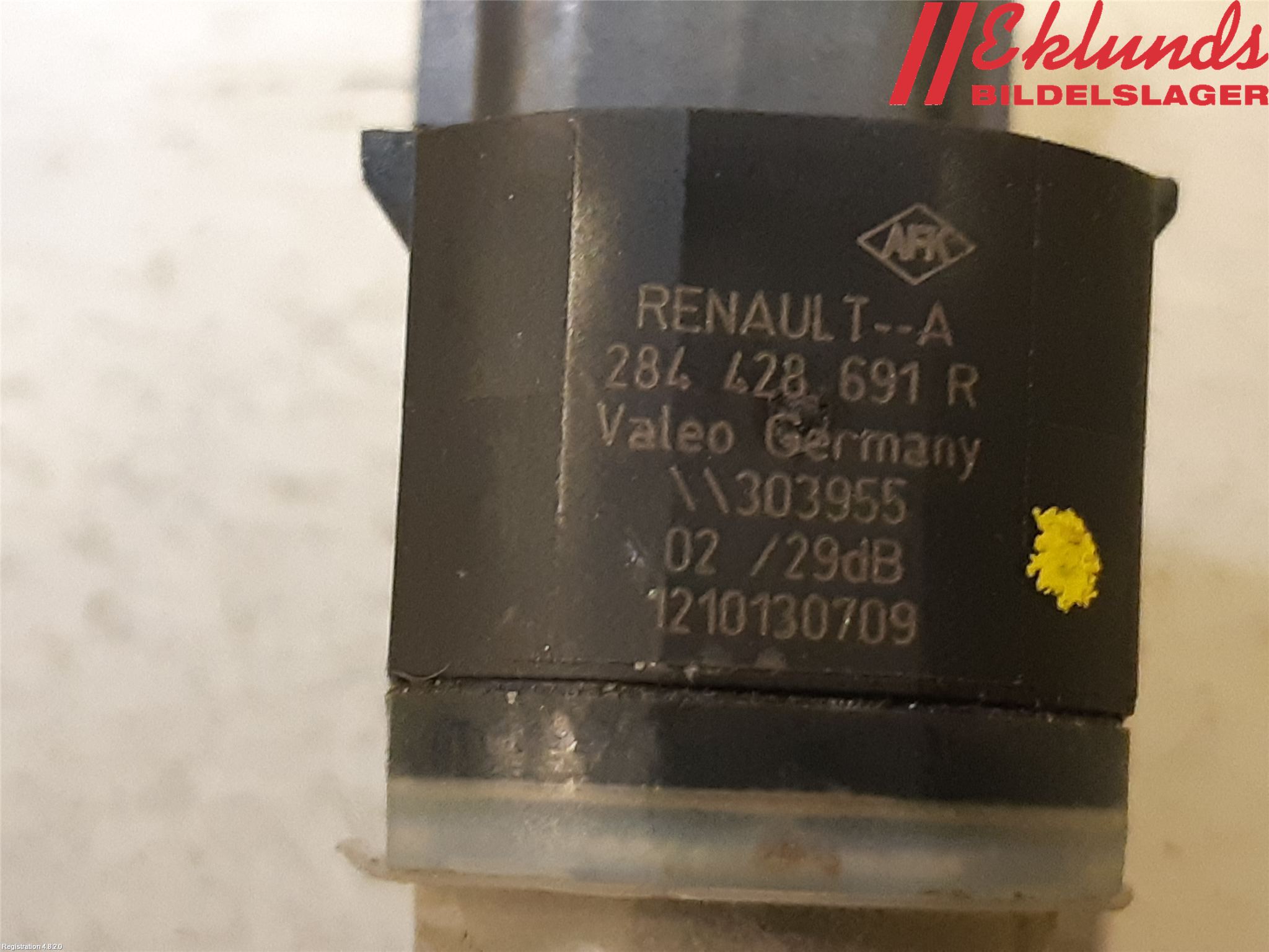 Renault SCÉNIC III / GRAND SCÉNIC 09-16 Parkeringshjälp Backsensor