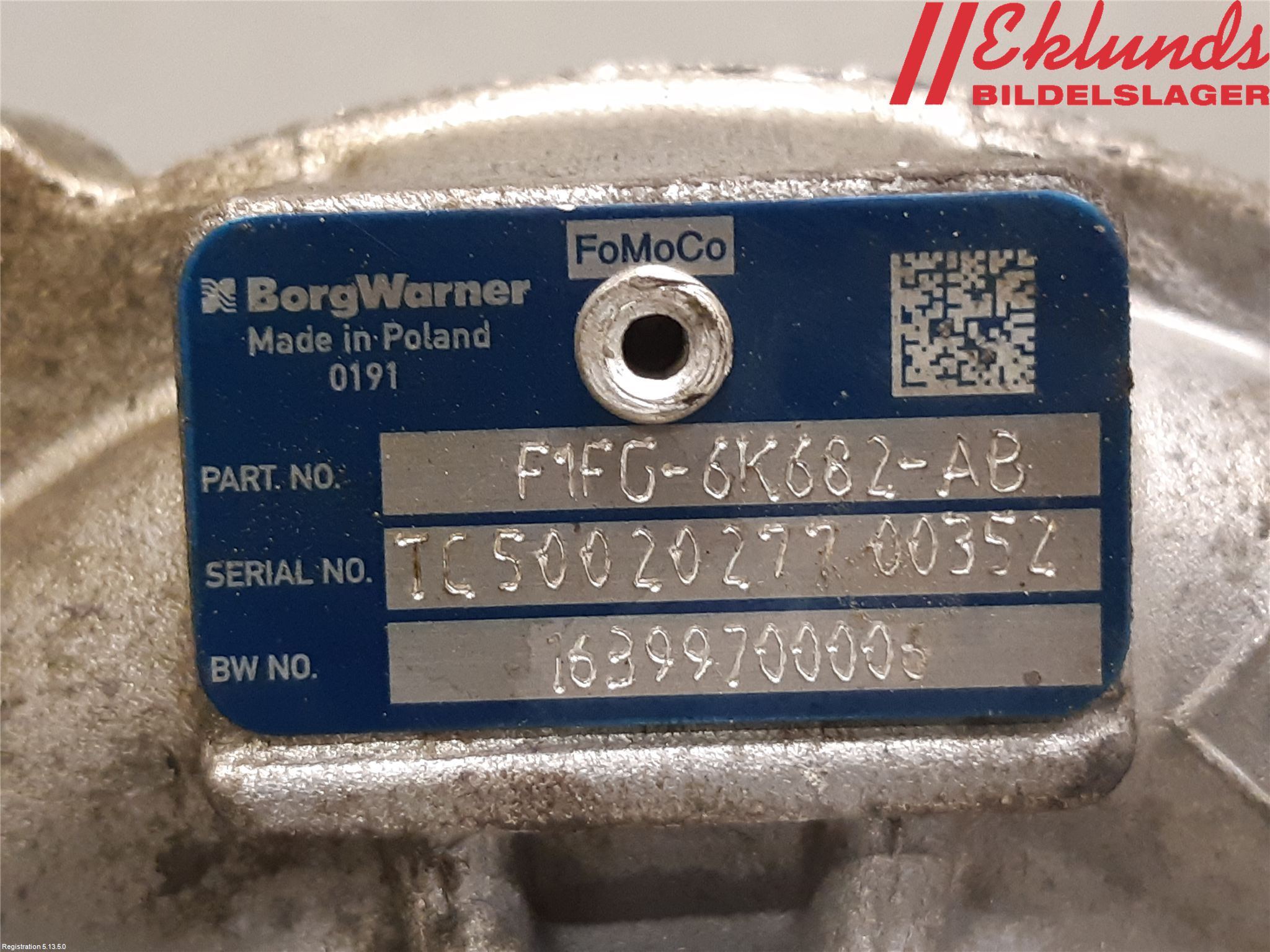 Ford KUGA 17-19 Turboaggregat