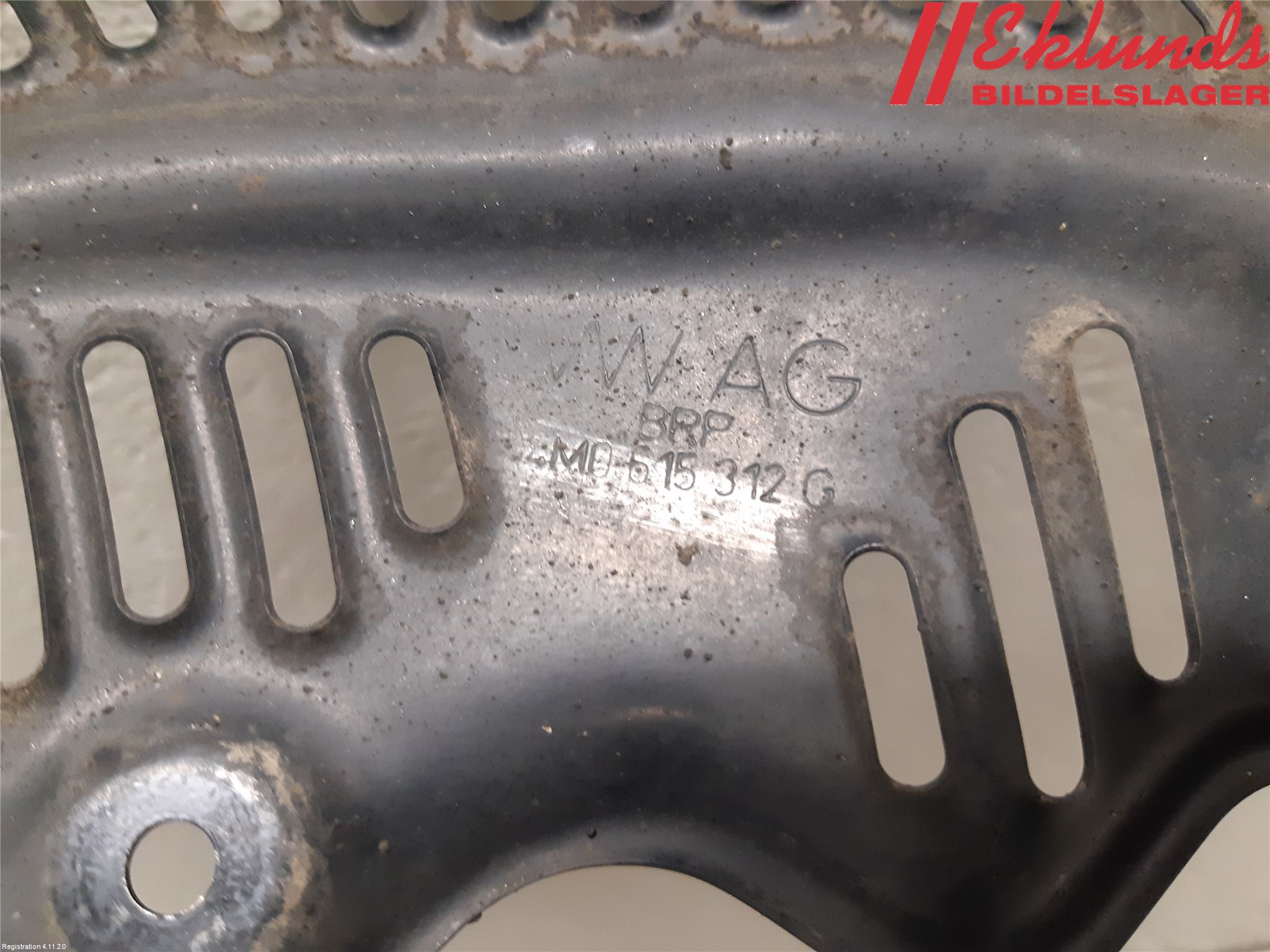 Audi E-TRON, S GE 19- Bromssköld Fram