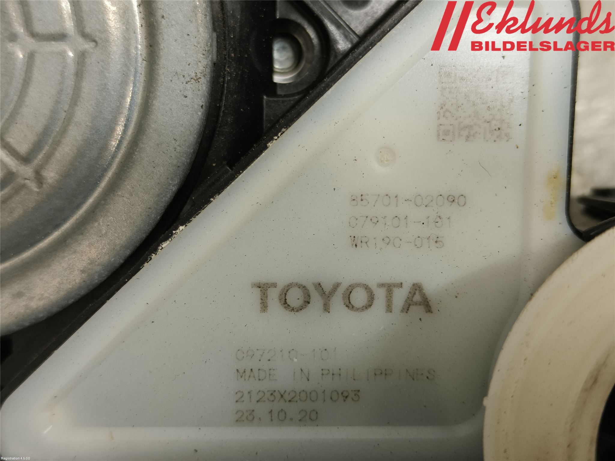 Toyota COROLLA 19- Fönsterhiss El Kompl