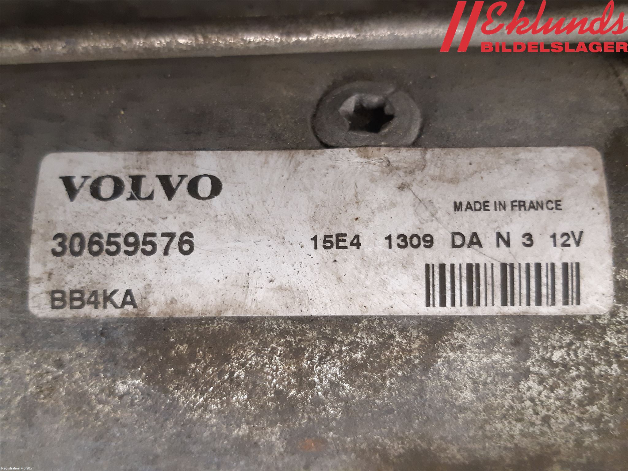 Volvo V70 14-16 Startmotor Diesel