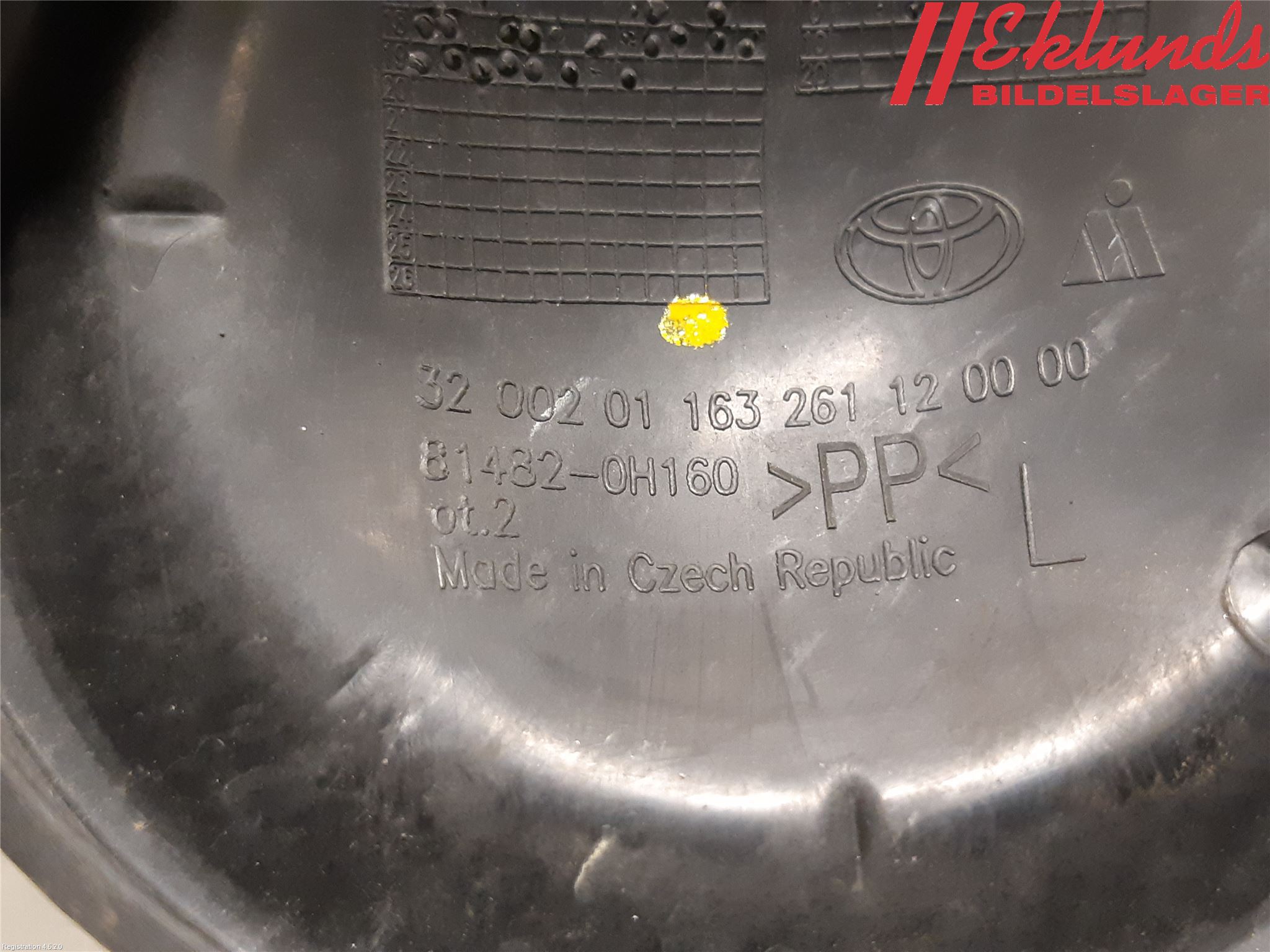 Toyota AYGO 15-21 Dimljussarg Fram
