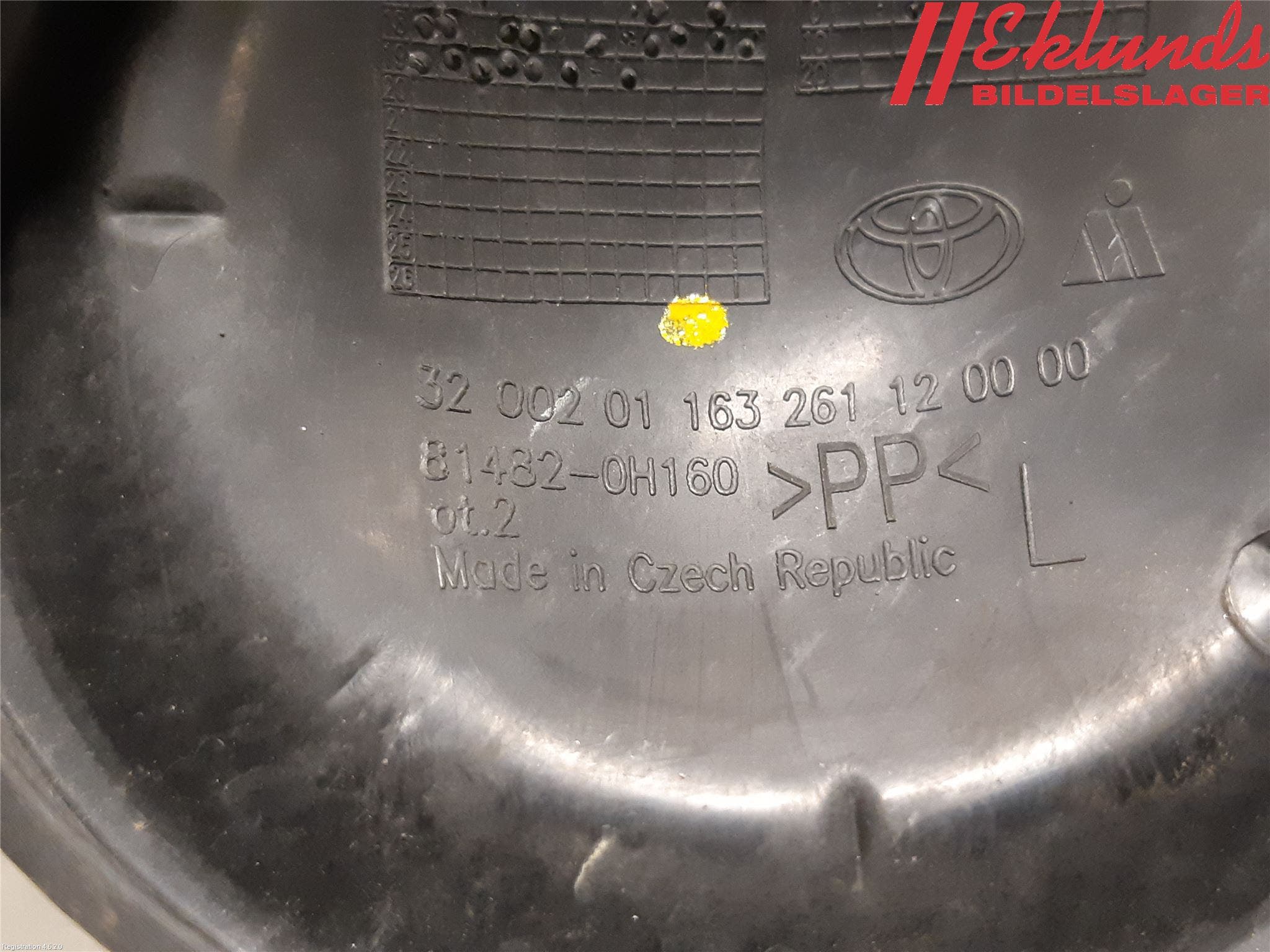 Toyota AYGO 15-21 Dimljussarg Fram