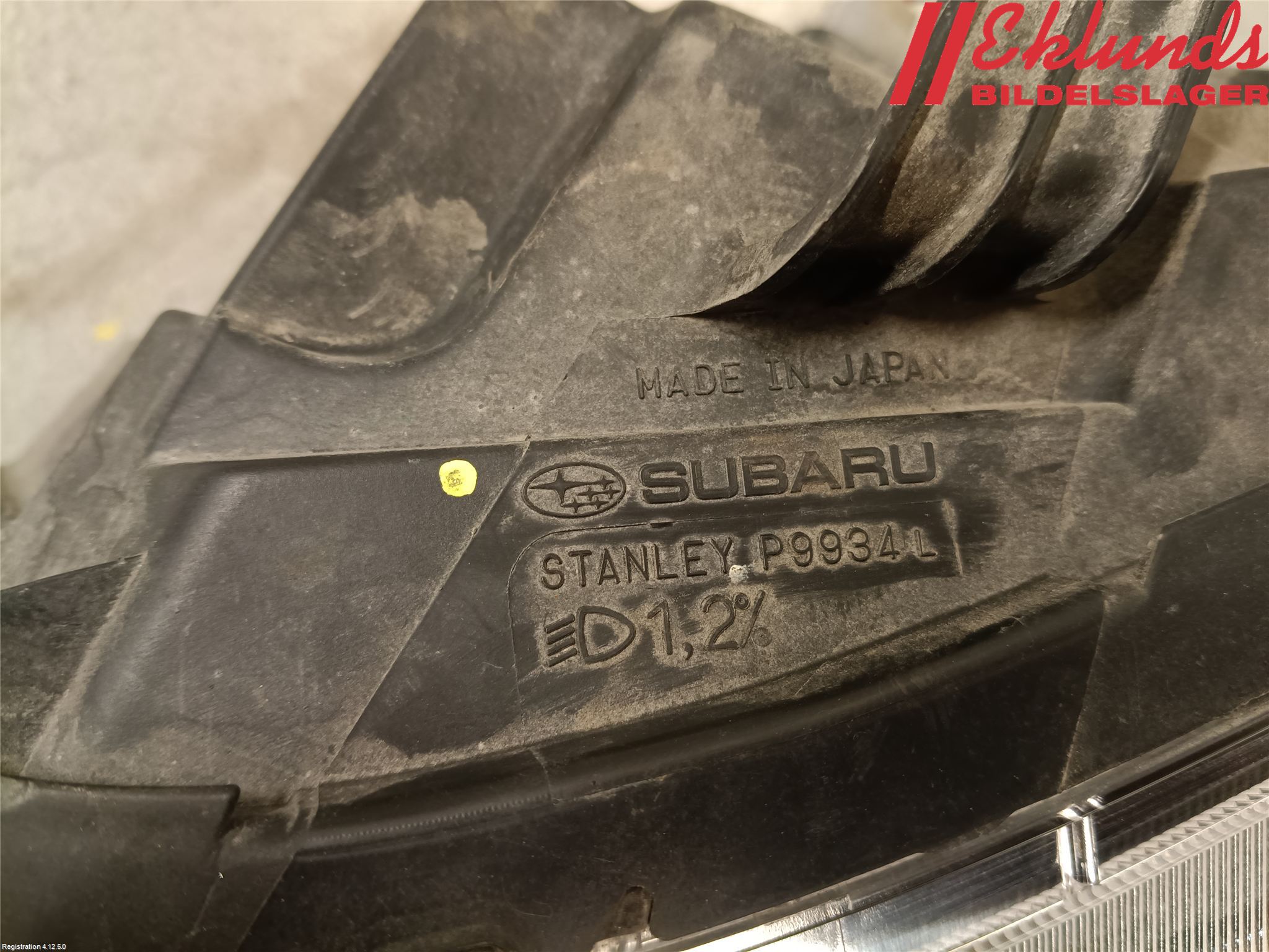 Subaru XV 12-17 Strålkastare Vänster