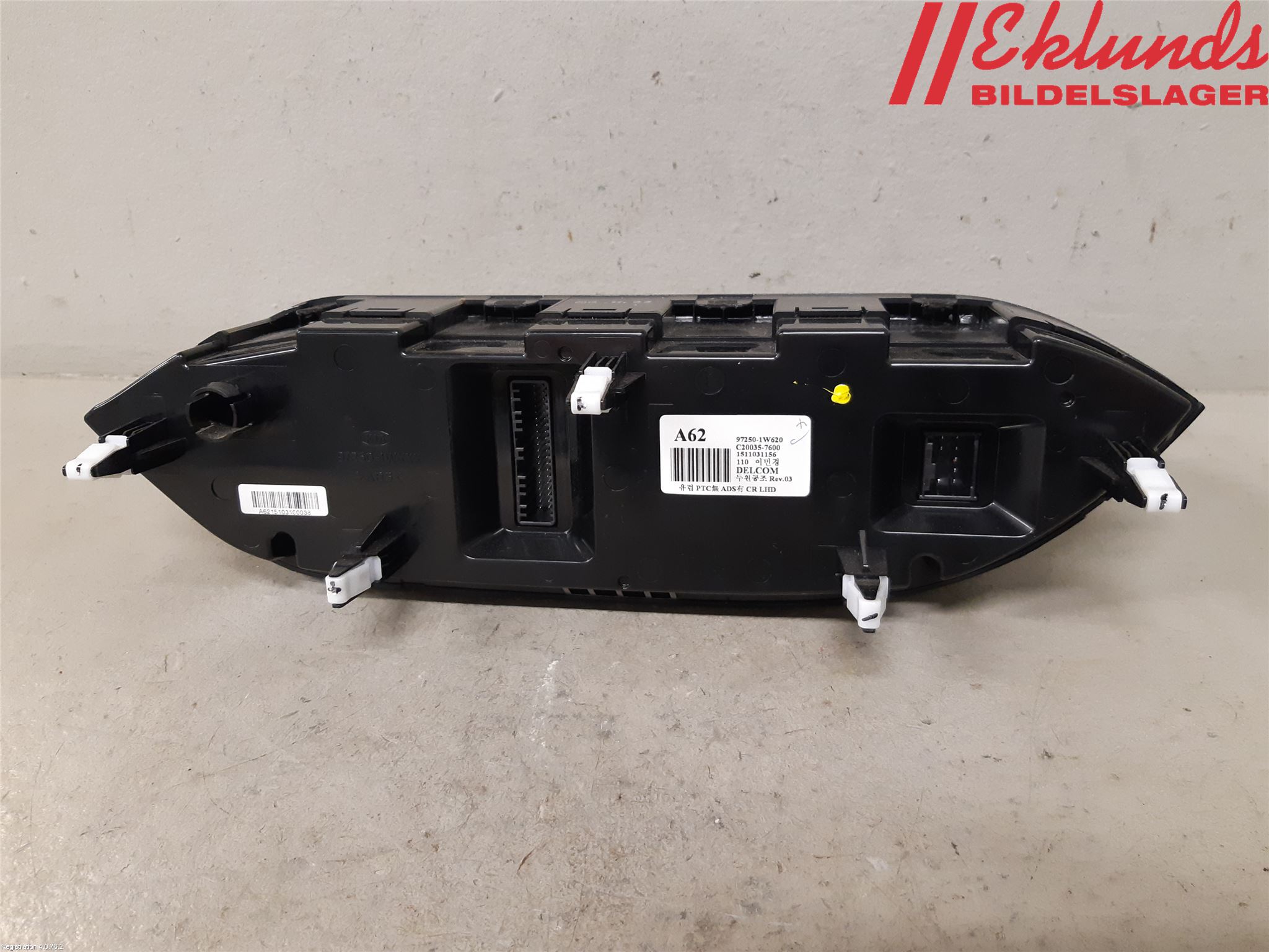 Kia RIO 12-16 Ac Styrenhet Ac Manöveren