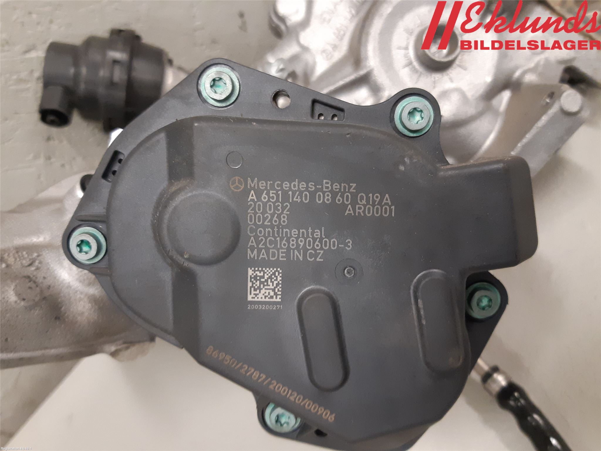 Mercedes-Benz MB SPRINTER (W907/W910) 19- Egr Ventil
