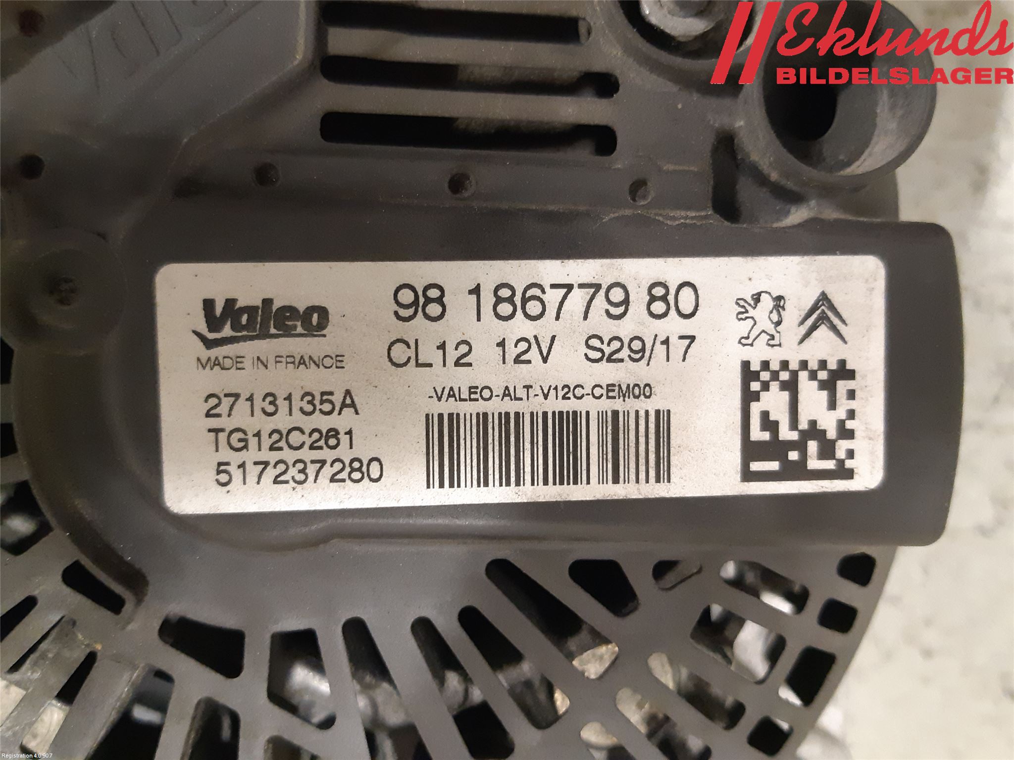 Peugeot PEUGOT 208 16-19 Generator
