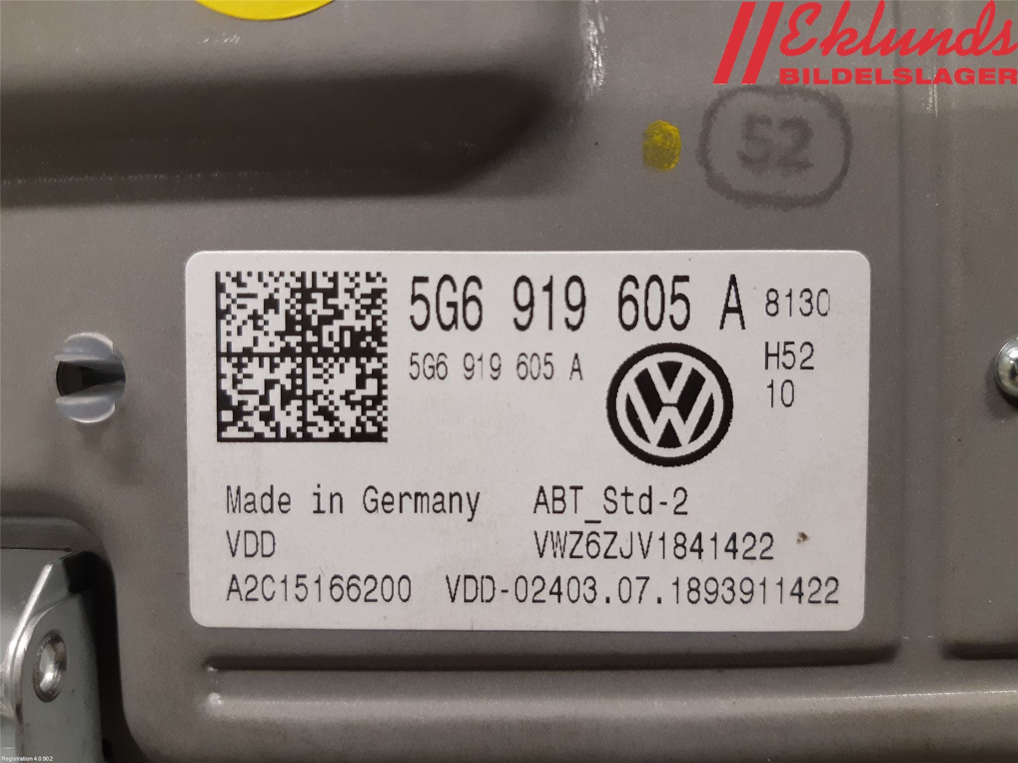 Volkswagen VW PASSAT 15-19 Cd Radio - Multimediapanel
