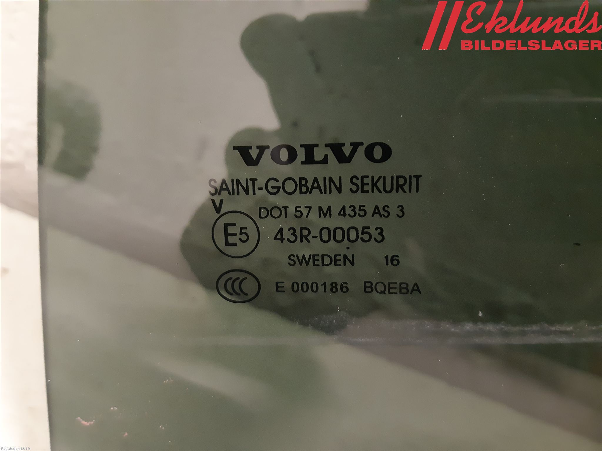 Volvo XC90/RECHARGE 16- Dörruta Bak Vänster