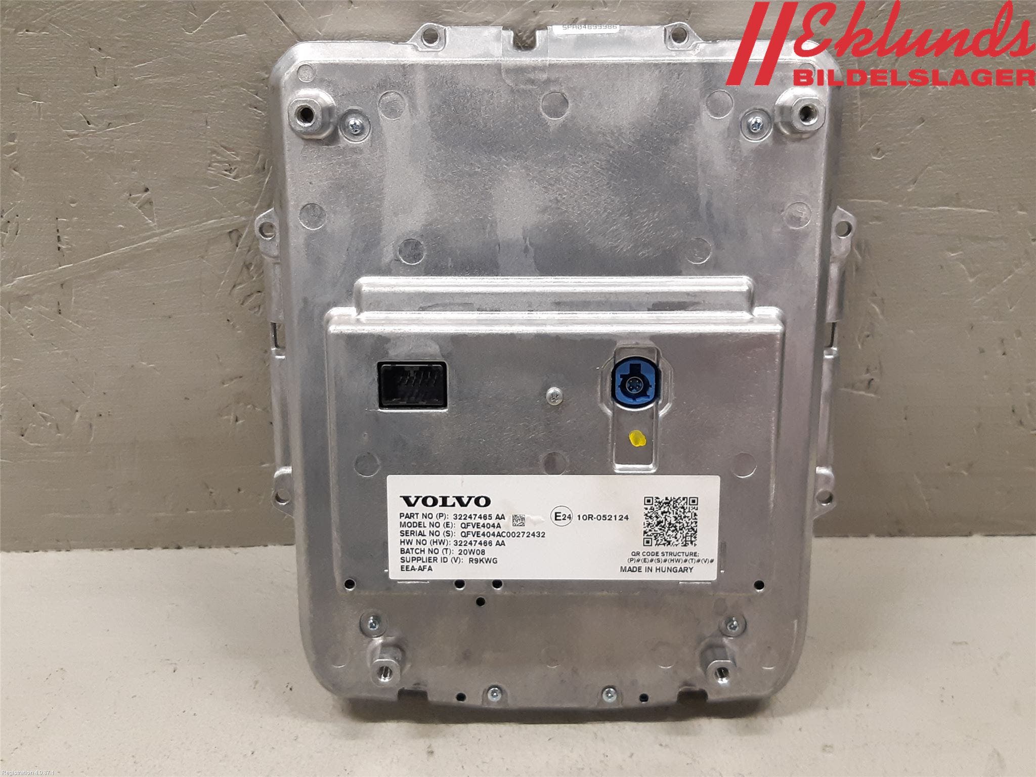 Volvo V60 CROSS COUNTRY 19- Cd Radio - Multimediapanel