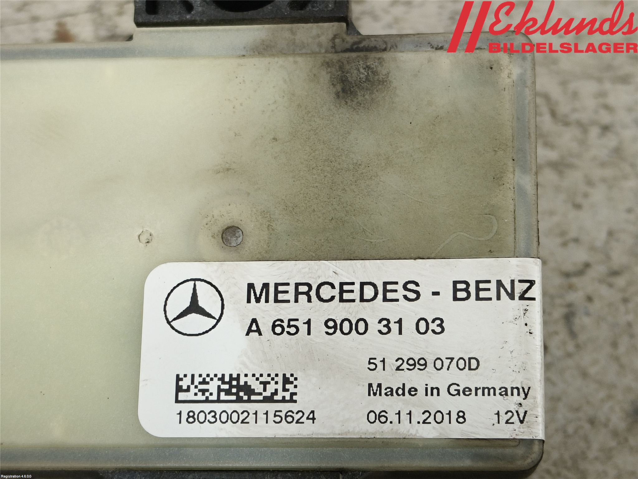 Mercedes-Benz MB SPRINTER (W907/W910) 19- Relä Glödning Diesel