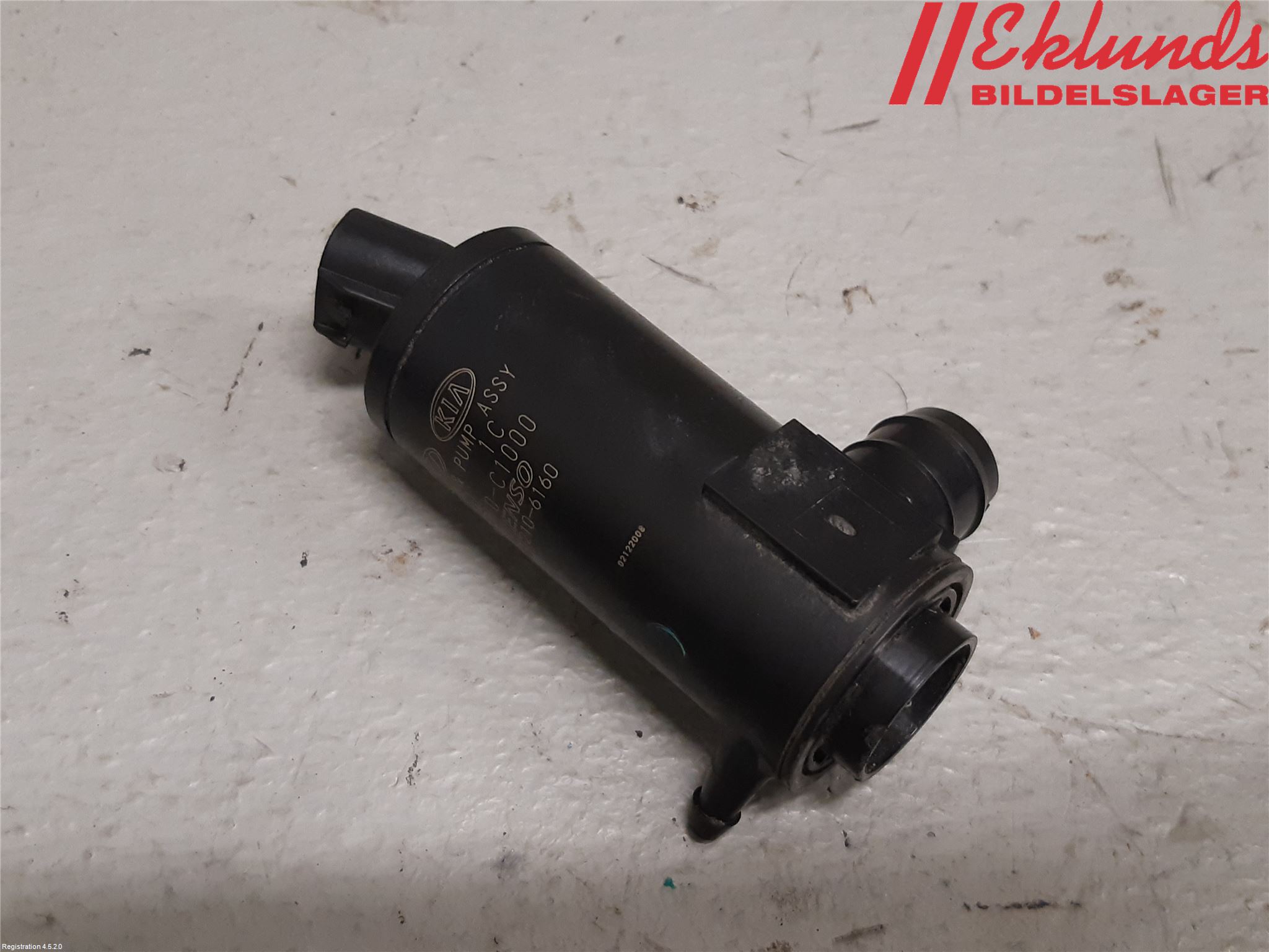 Kia OPTIMA 16-20 Spolarpump Vindruta