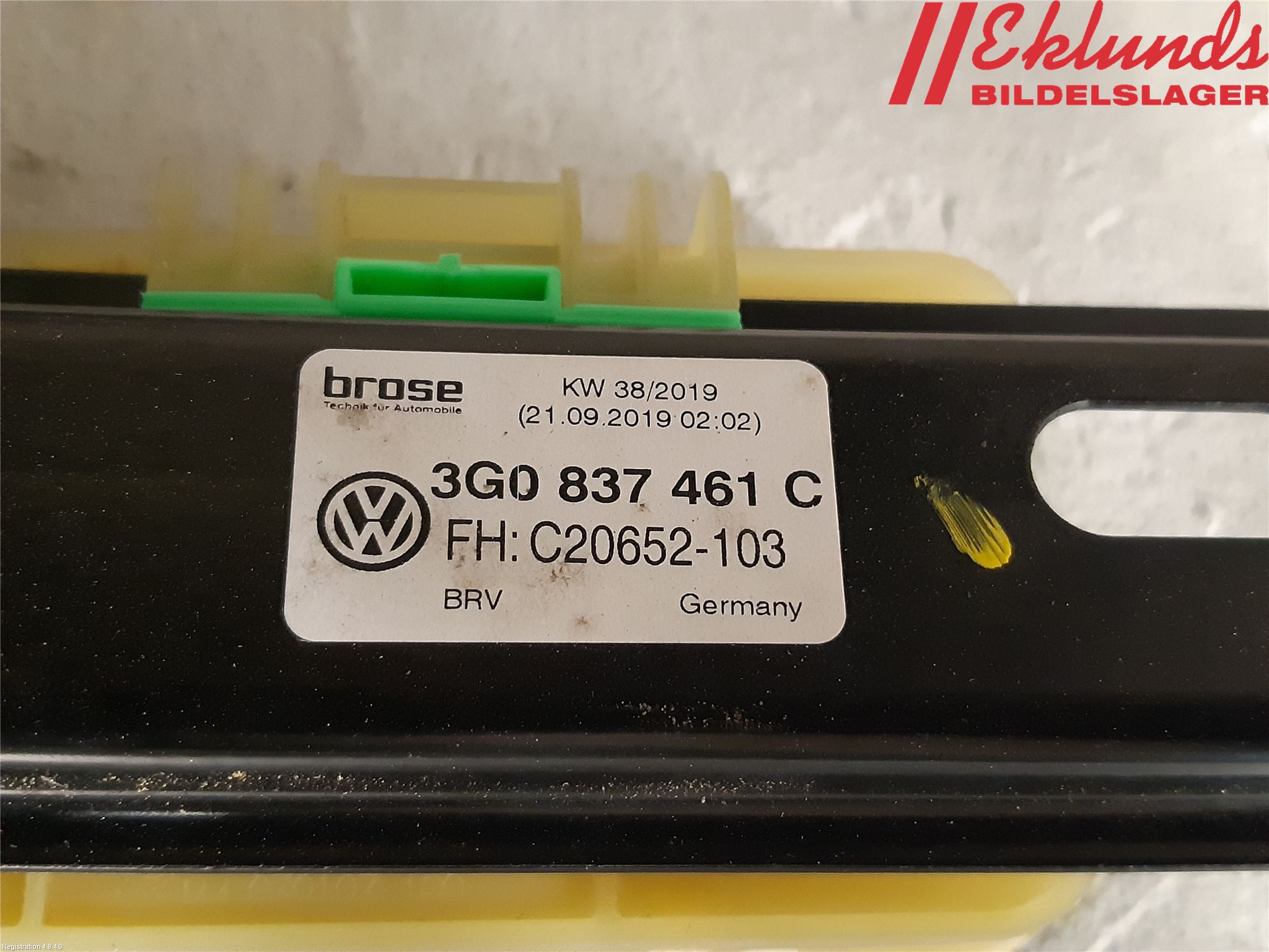 Volkswagen VW PASSAT 20-24 Fönsterhiss El Kompl