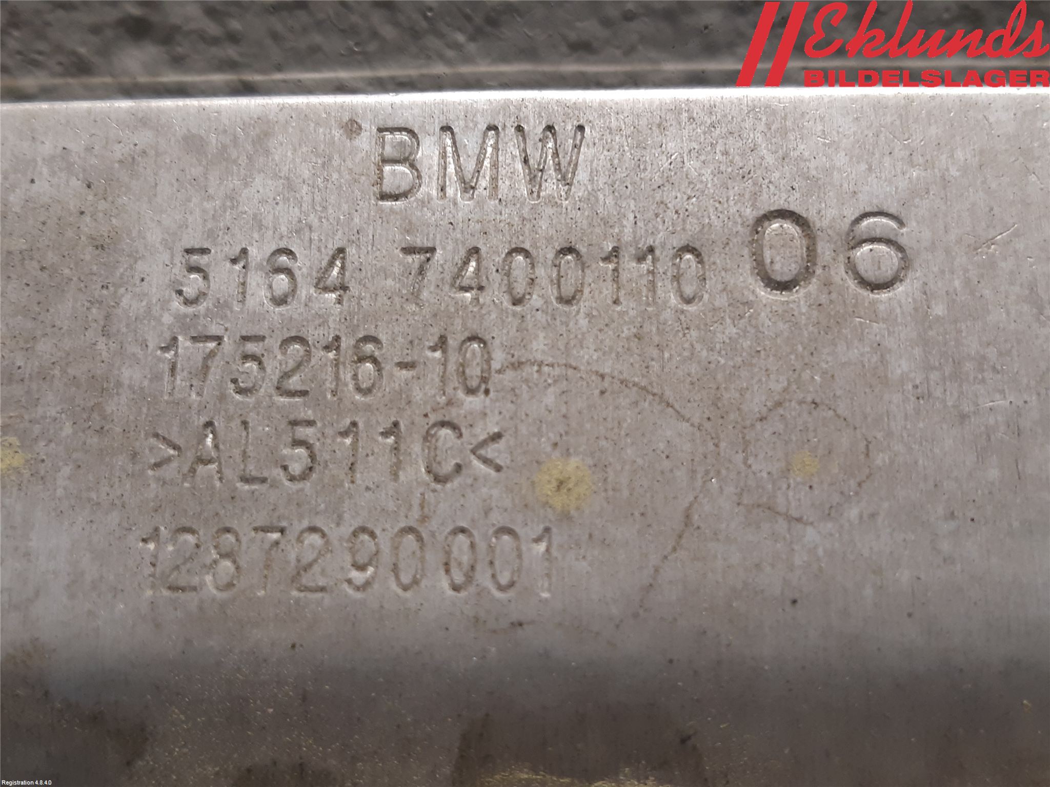 BMW X3 G01 18- Frontplåt