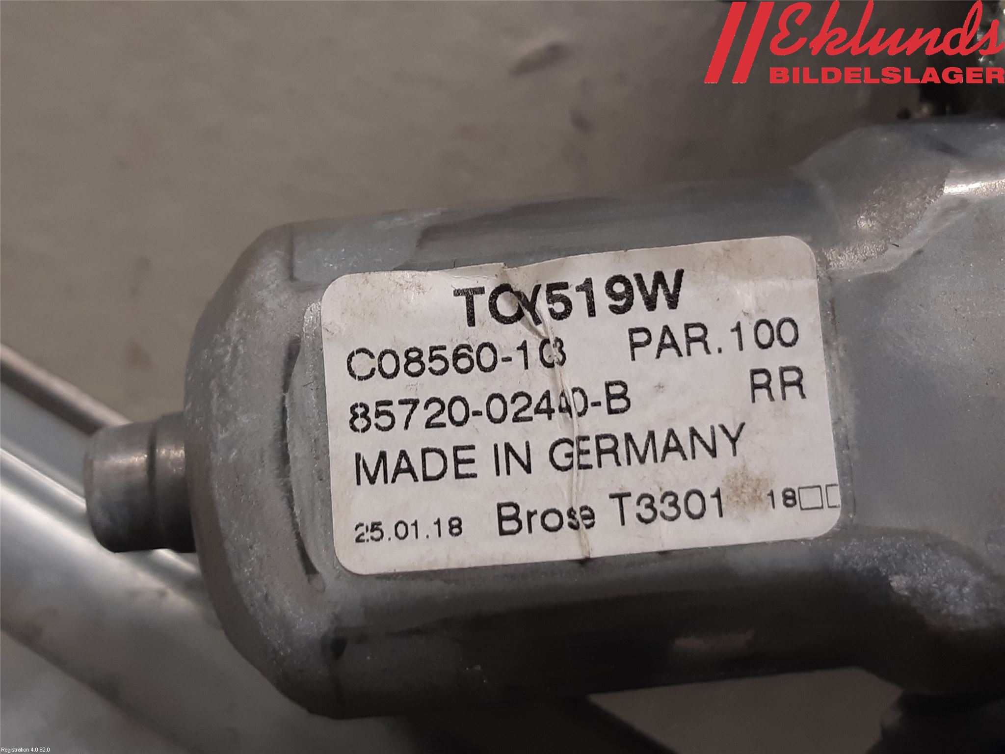 Toyota AURIS 13-19 Fönsterhiss El Kompl