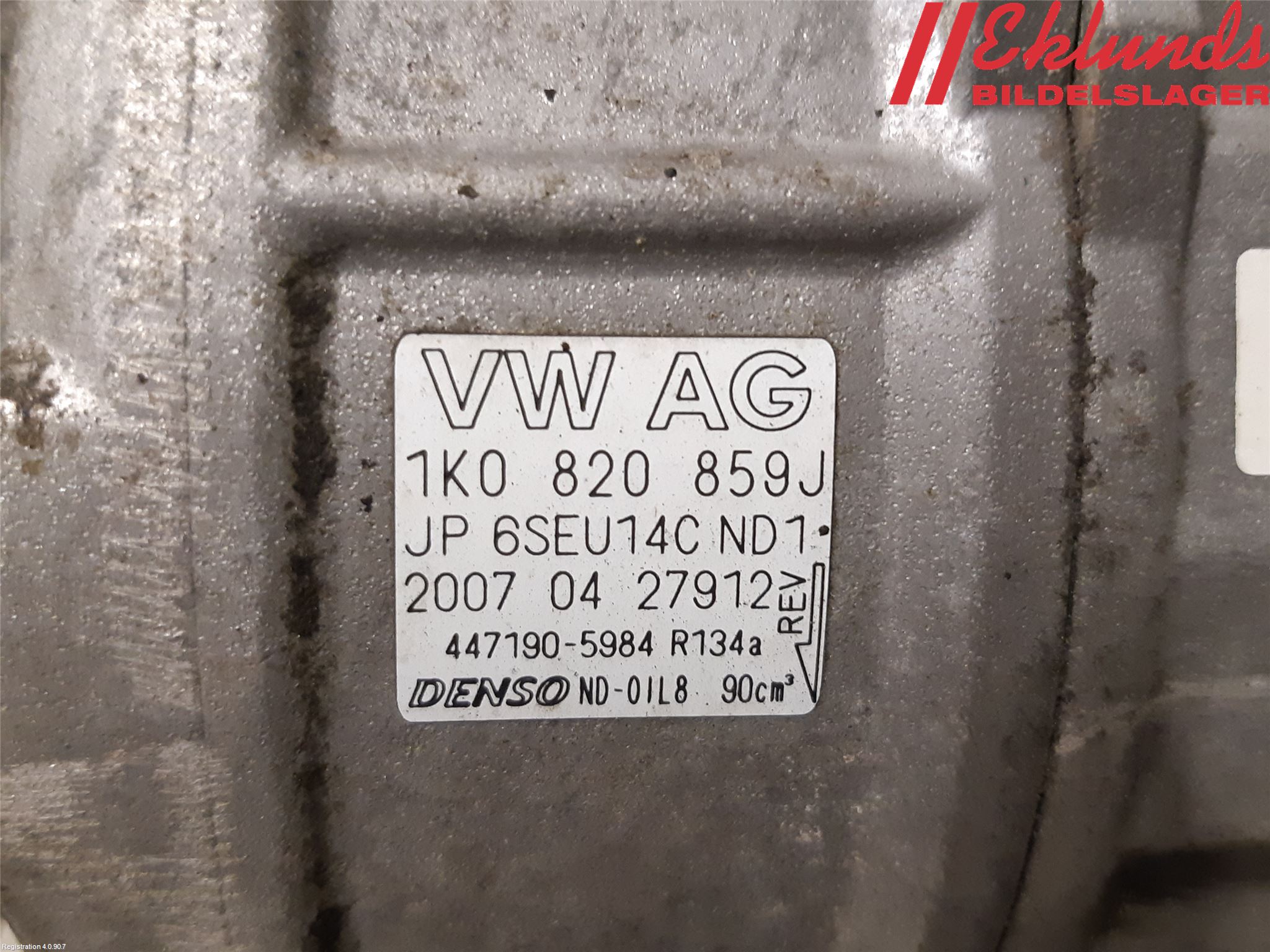 Volkswagen VW GOLF V 04-09 Ac Kompressor