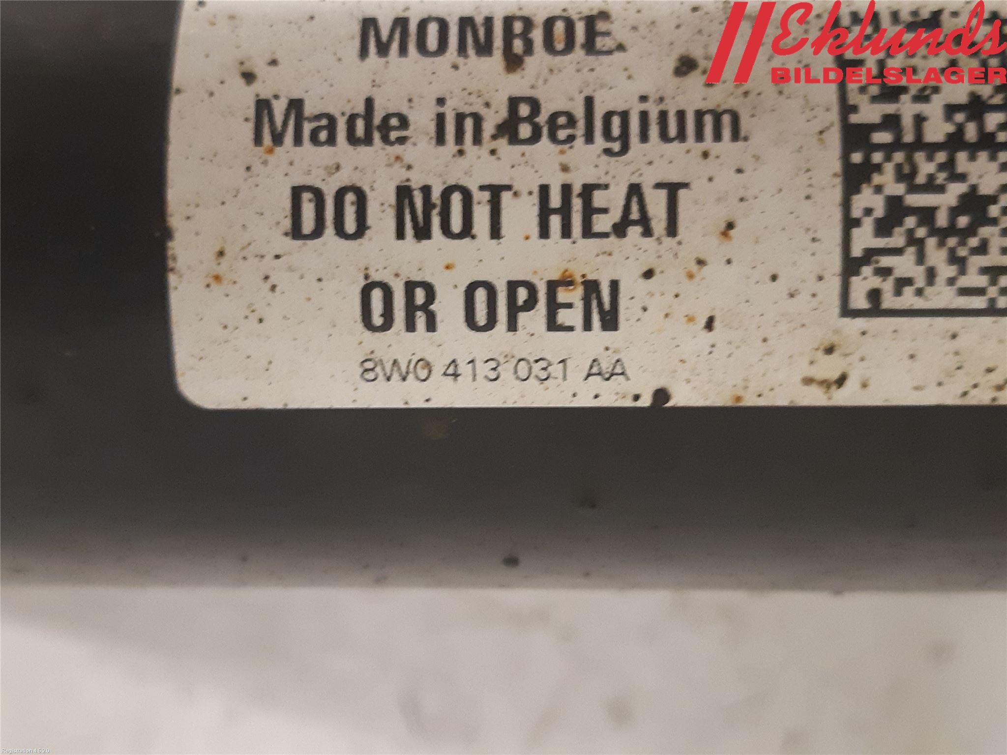 Audi A4/S4 B9 16-19 Fjäderben Fram Vänster