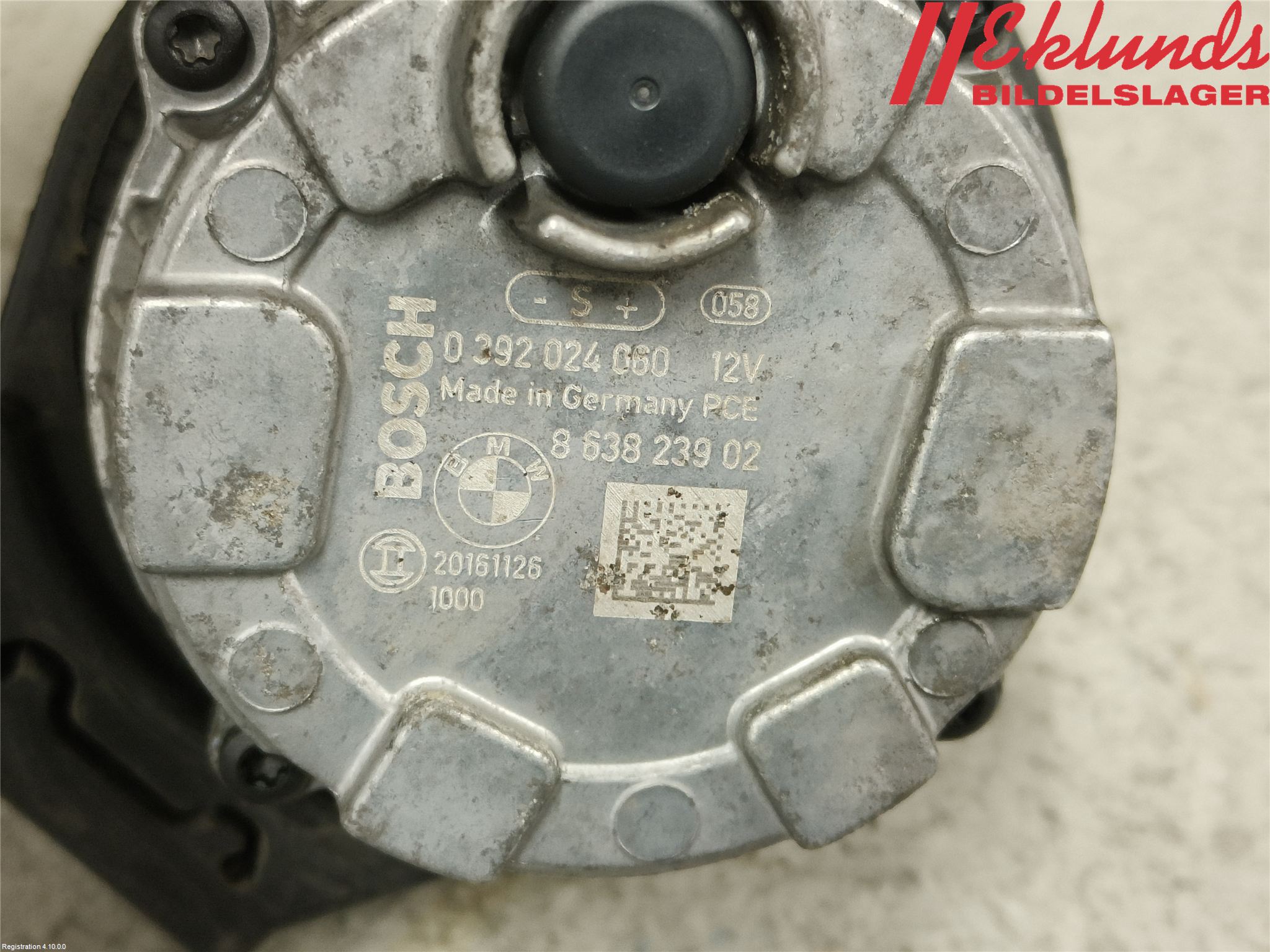 BMW 3 F30/F31/F80 12-19 Vattenpump