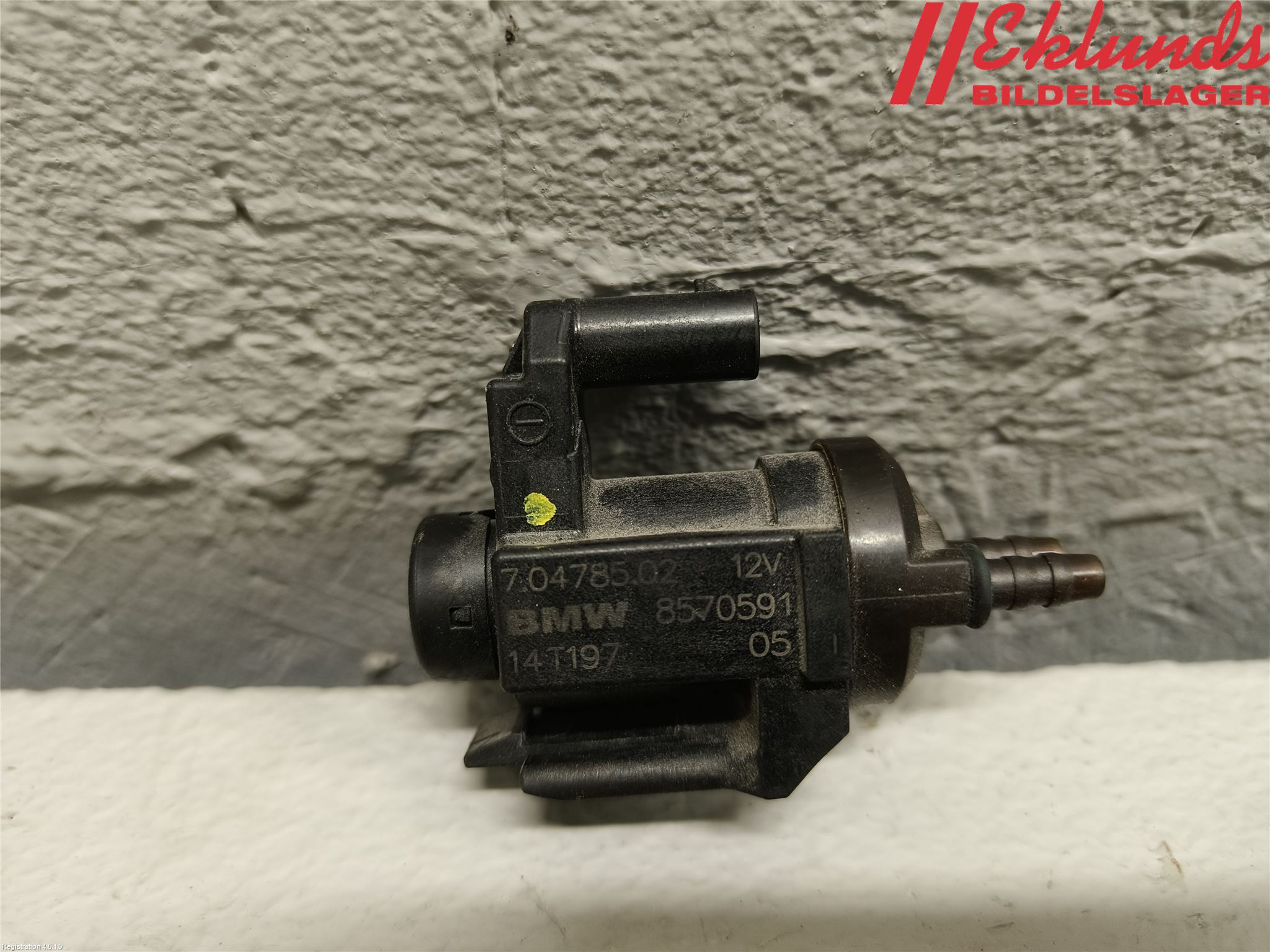 BMW 5 F10/F11/F18 09-17 Vakuumventil