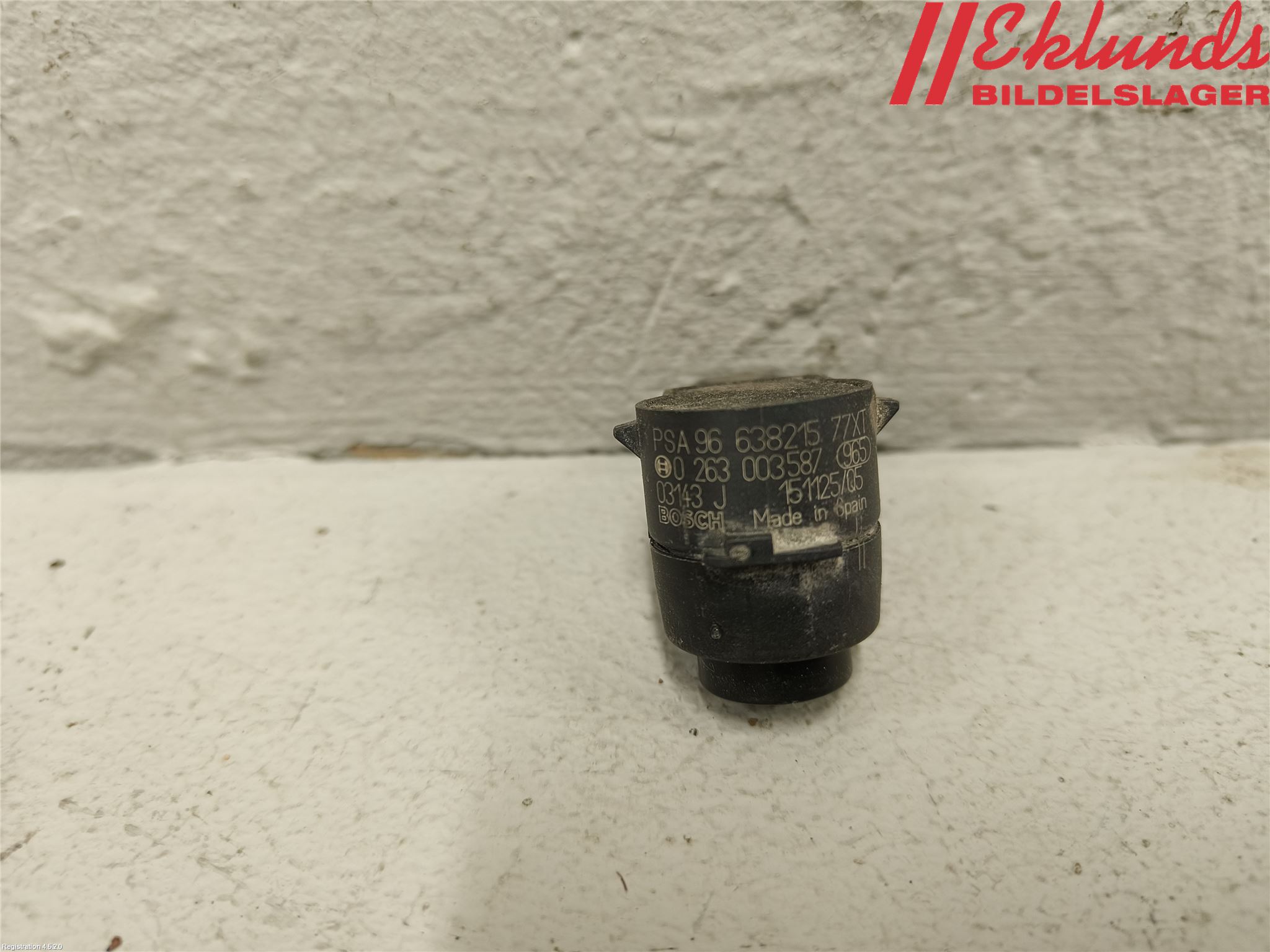 Citroen BERLINGO 08-18 Parkeringshjälp Backsensor