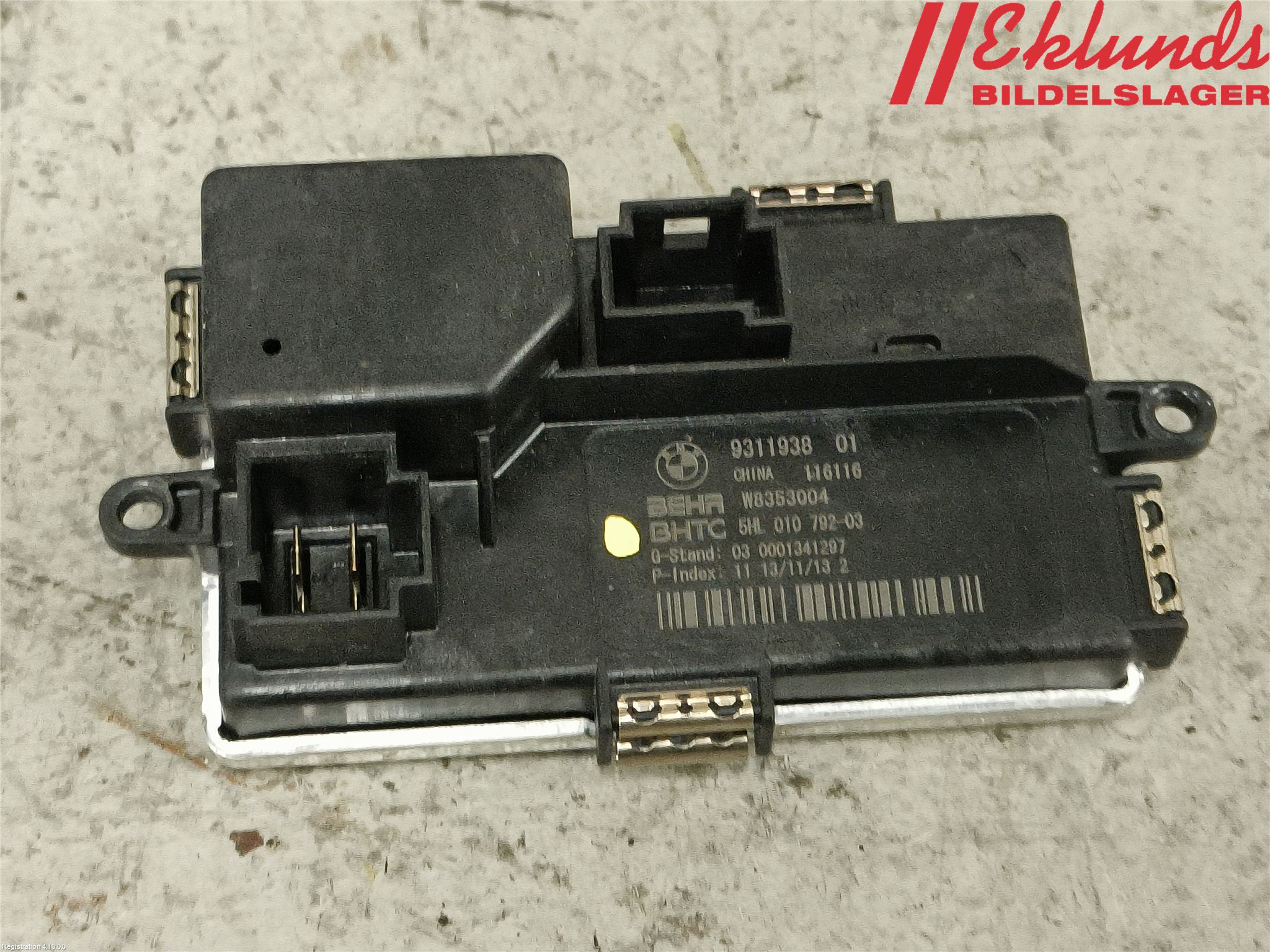 BMW 5 F10/F11/F18 09-17 Värmefläktsmotstånd