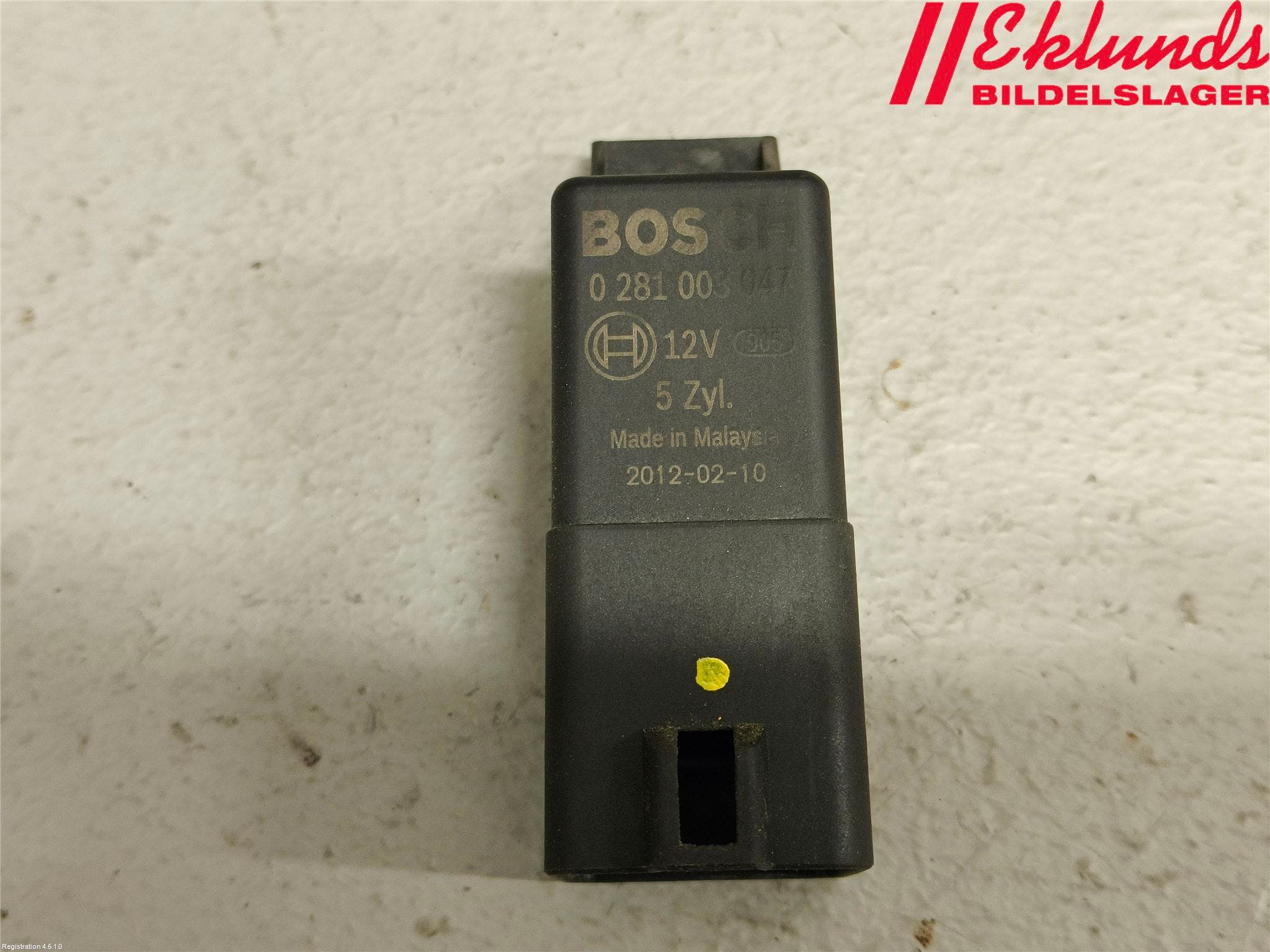 Volvo V60 11-13 Relä Glödning Diesel