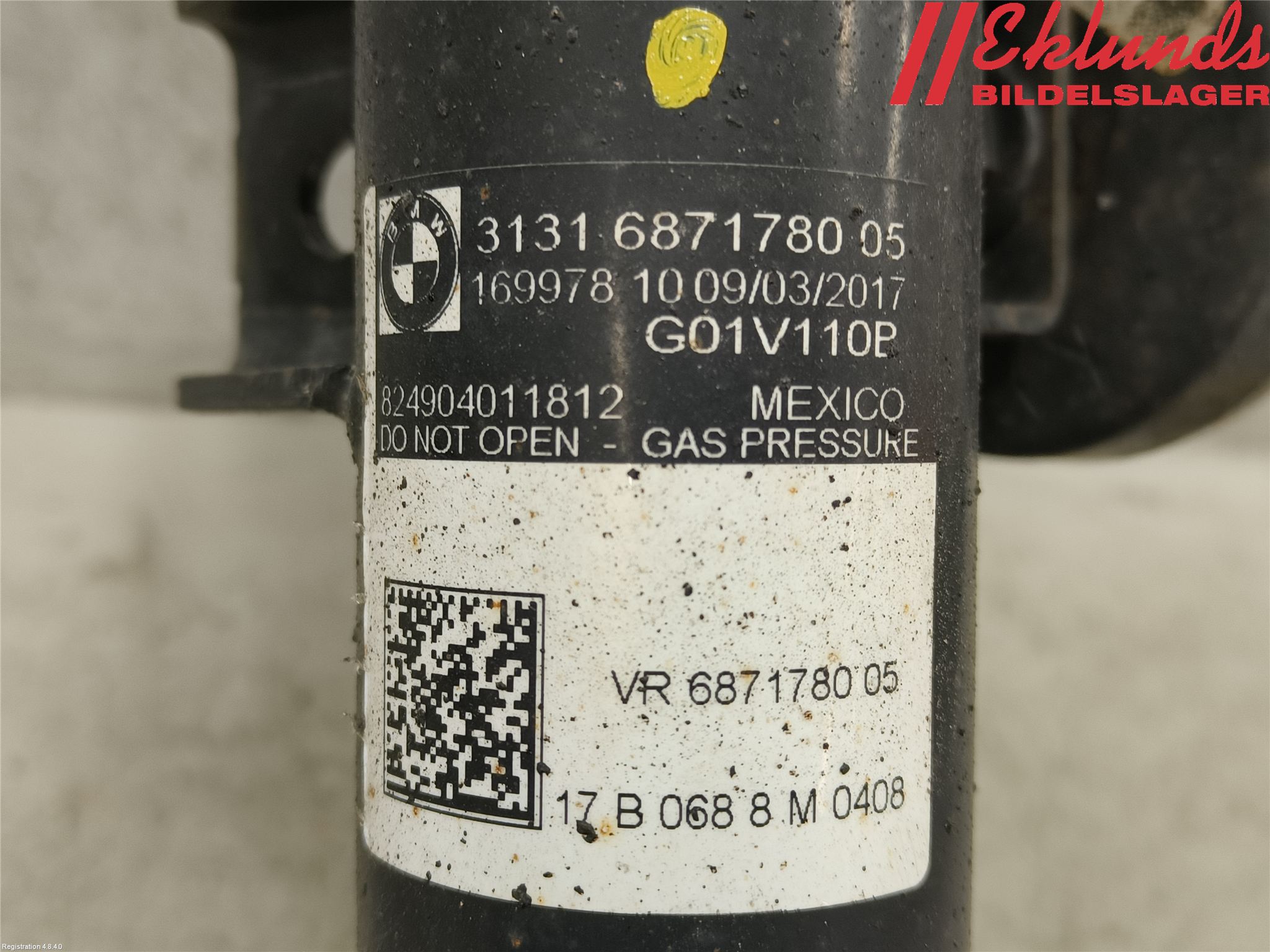 BMW X3 G01 18- Fjäderben Fram Höger