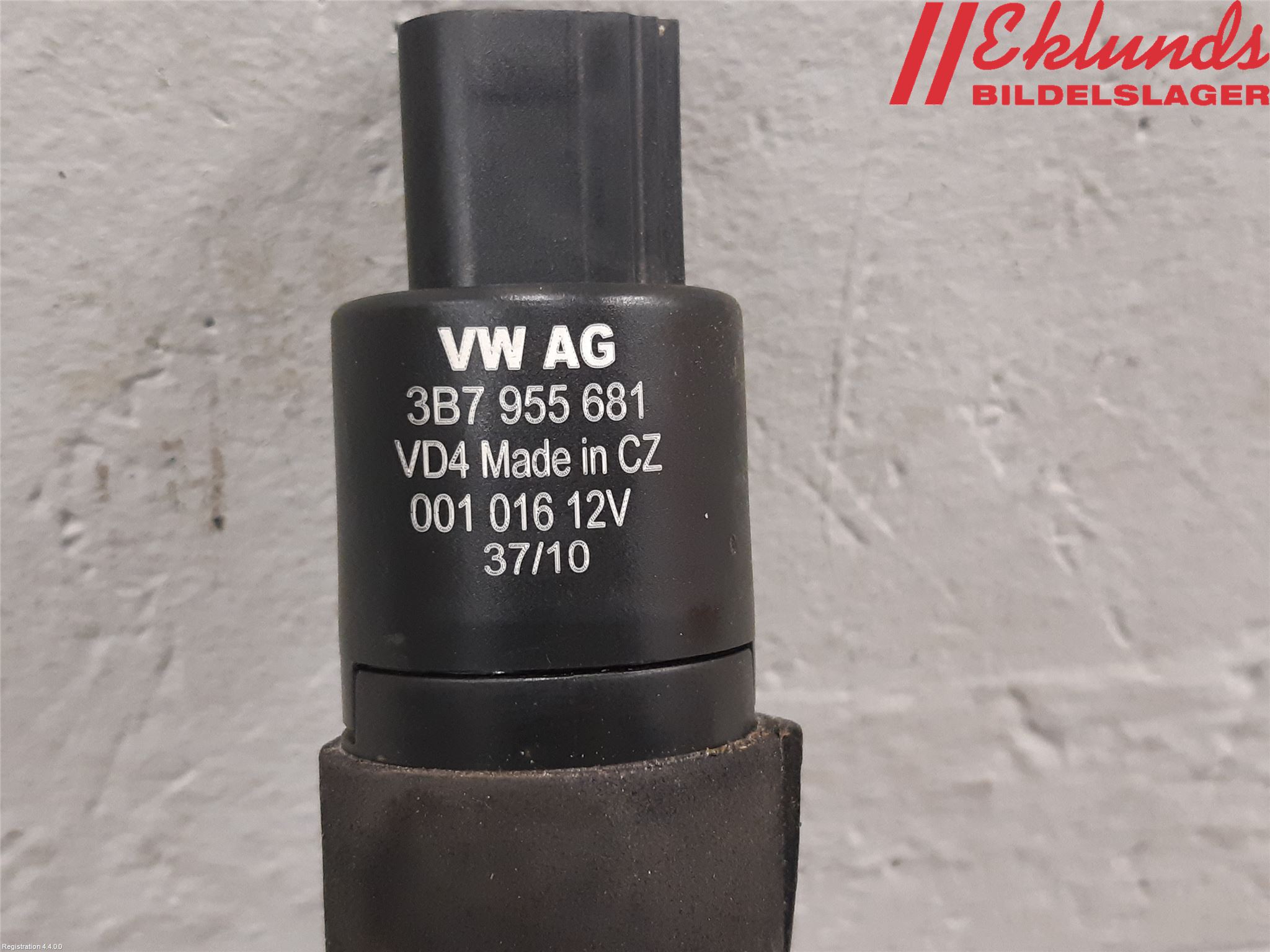 Audi A4/S4 08-11 Spolarpump Högtryck