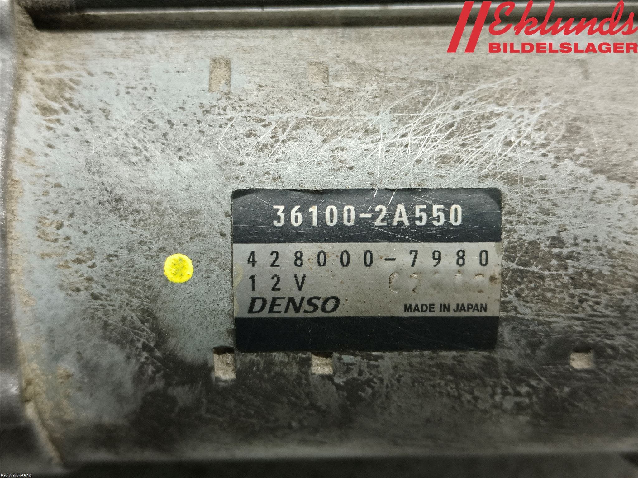 Hyundai i40 08-15 Startmotor Diesel