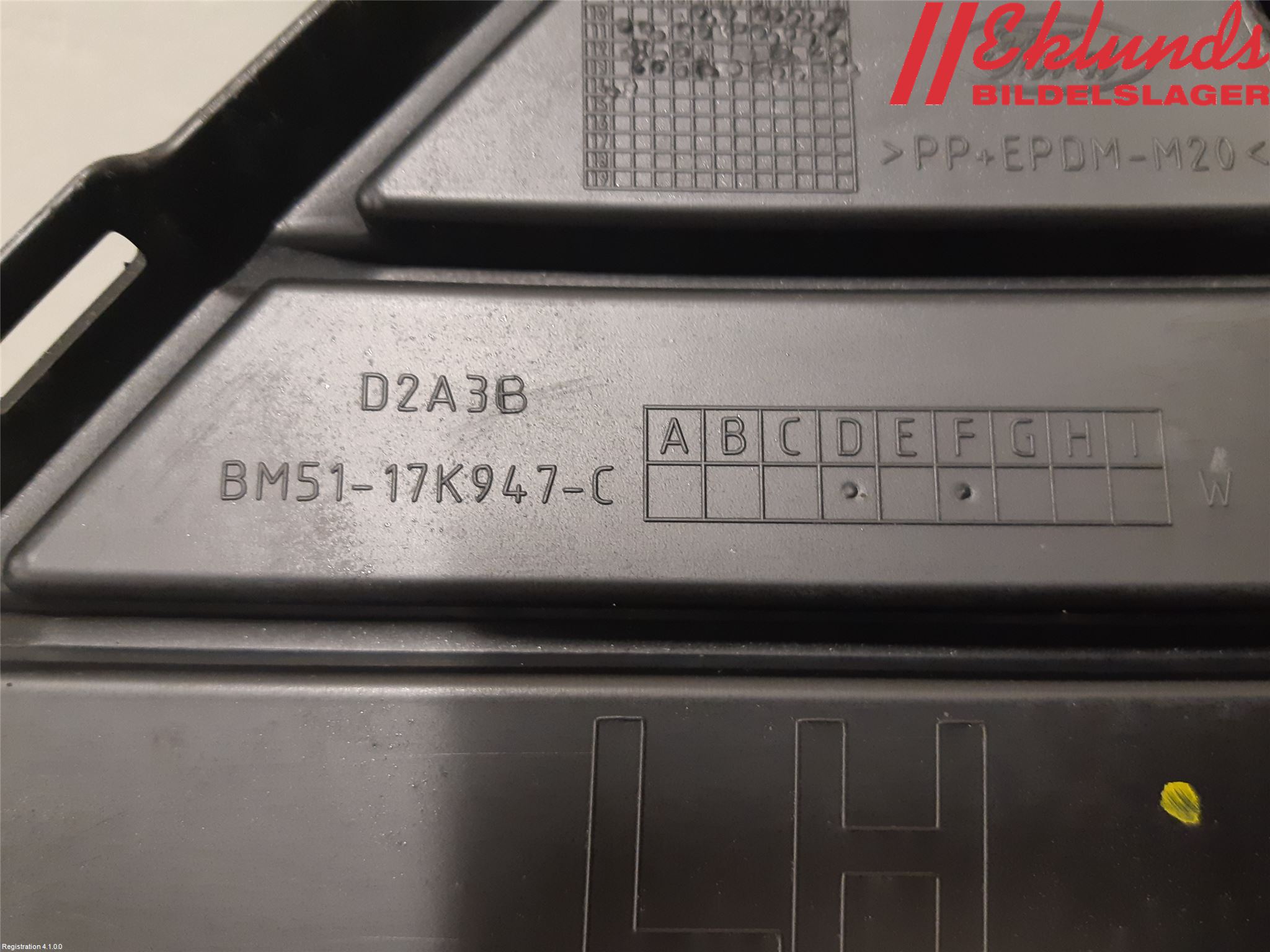 Ford FOCUS 11-14 Stöt Utfyllnad-List-Grill