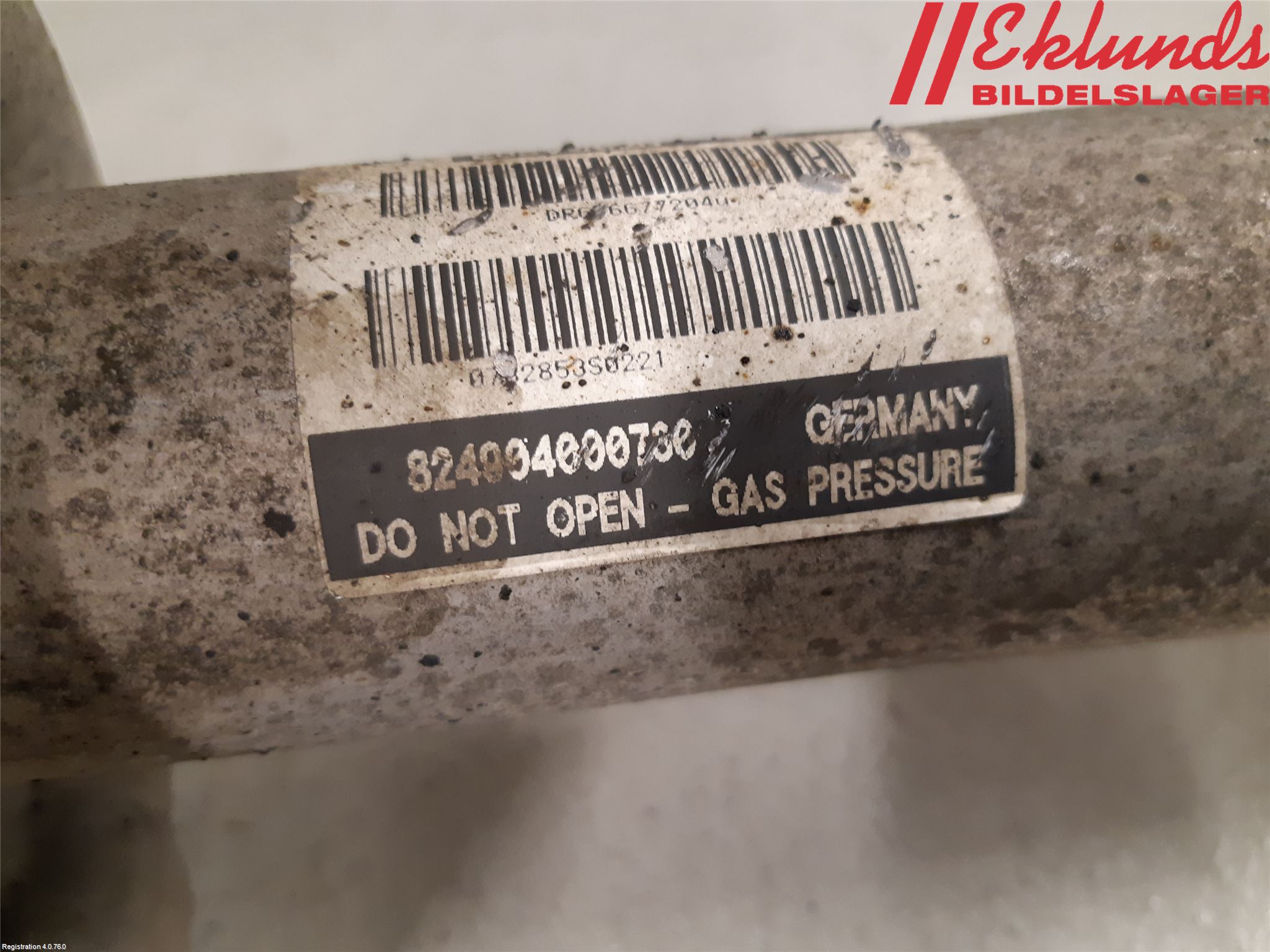 BMW 6 E63/64    02-10 Fjäderben Fram Höger