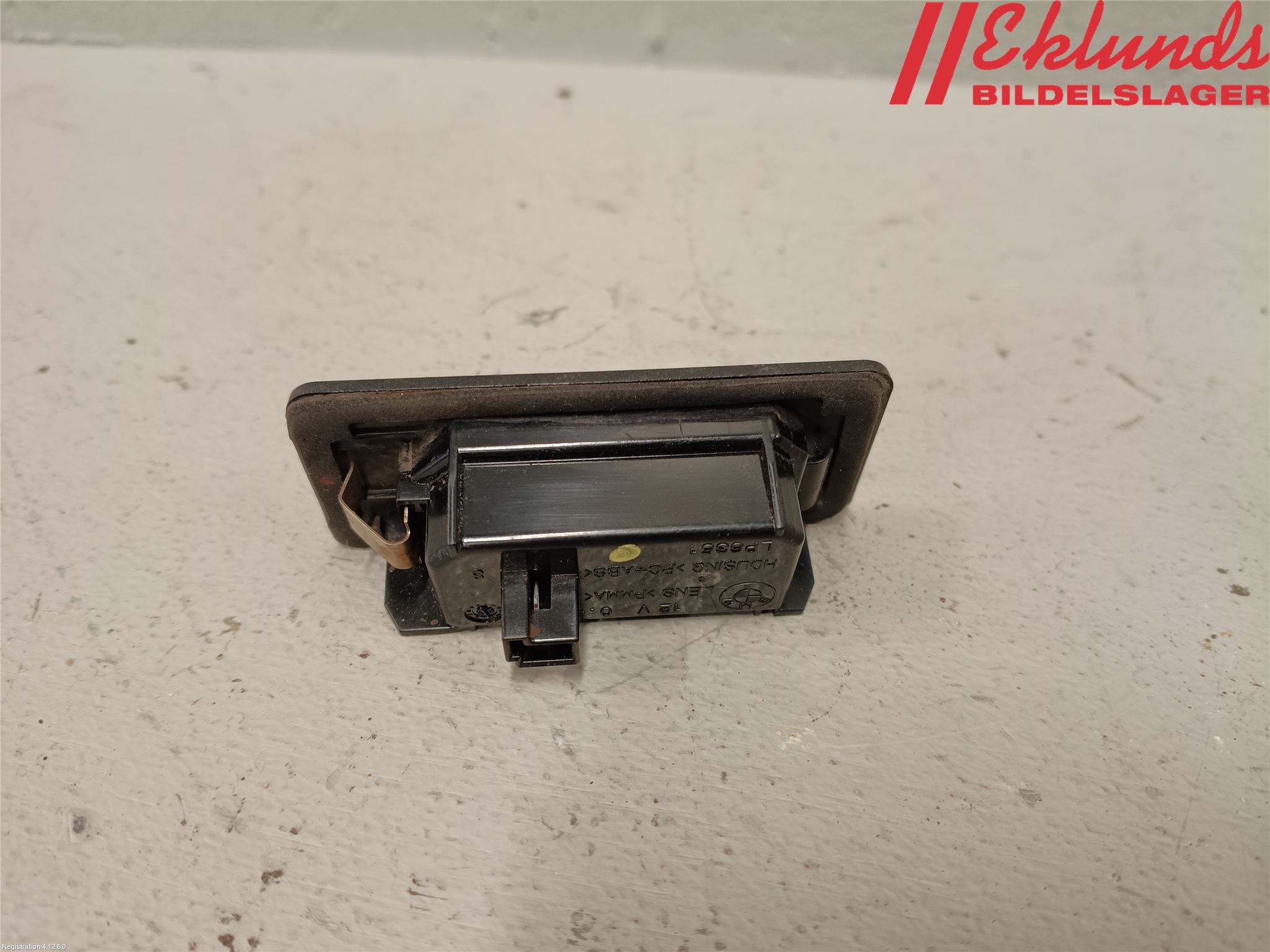 BMW 3 G20/G21/G80/G81 19- Skylt Belysning