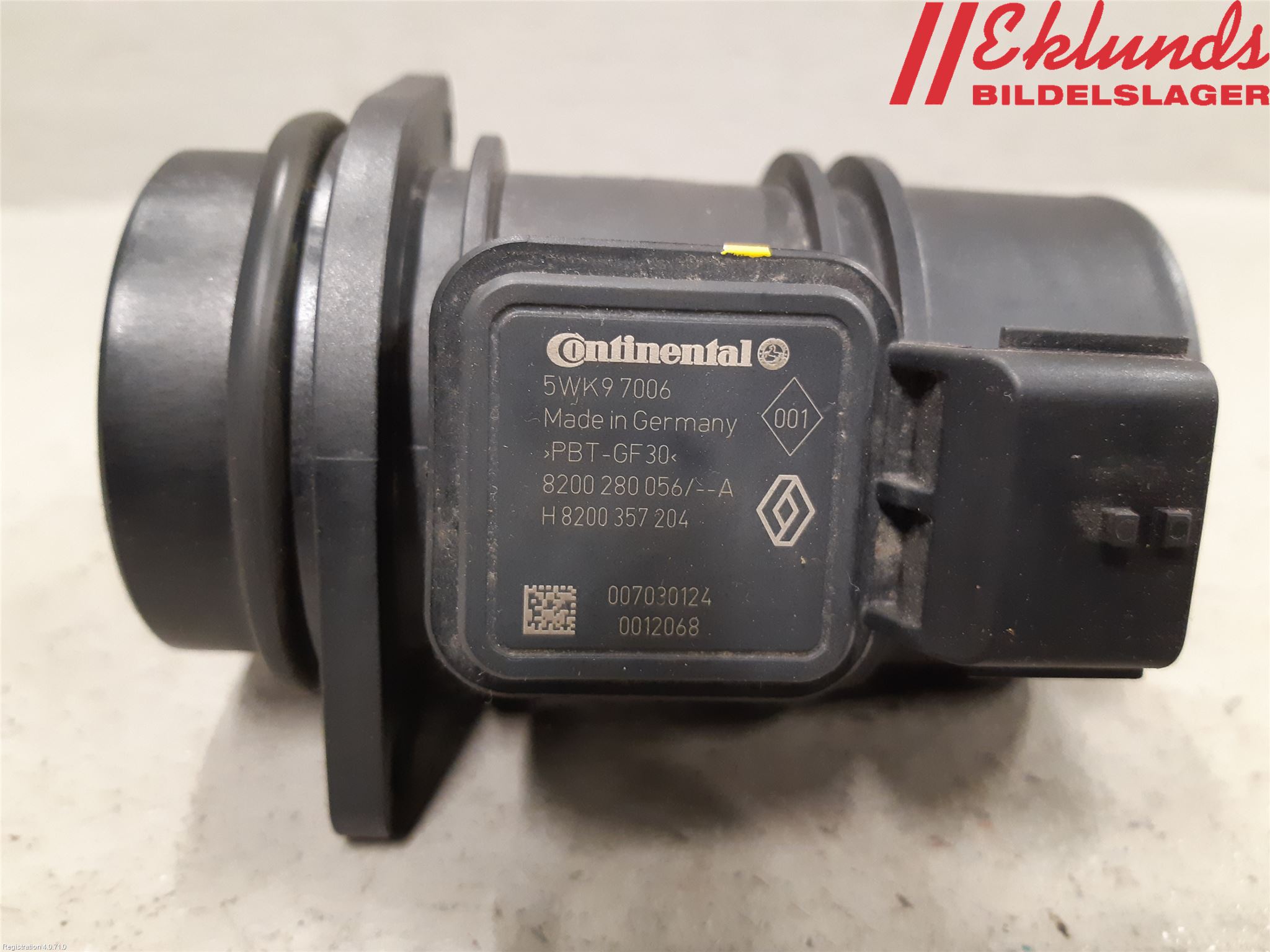 Dacia LOGAN PICK-UP Injluftmassamätare