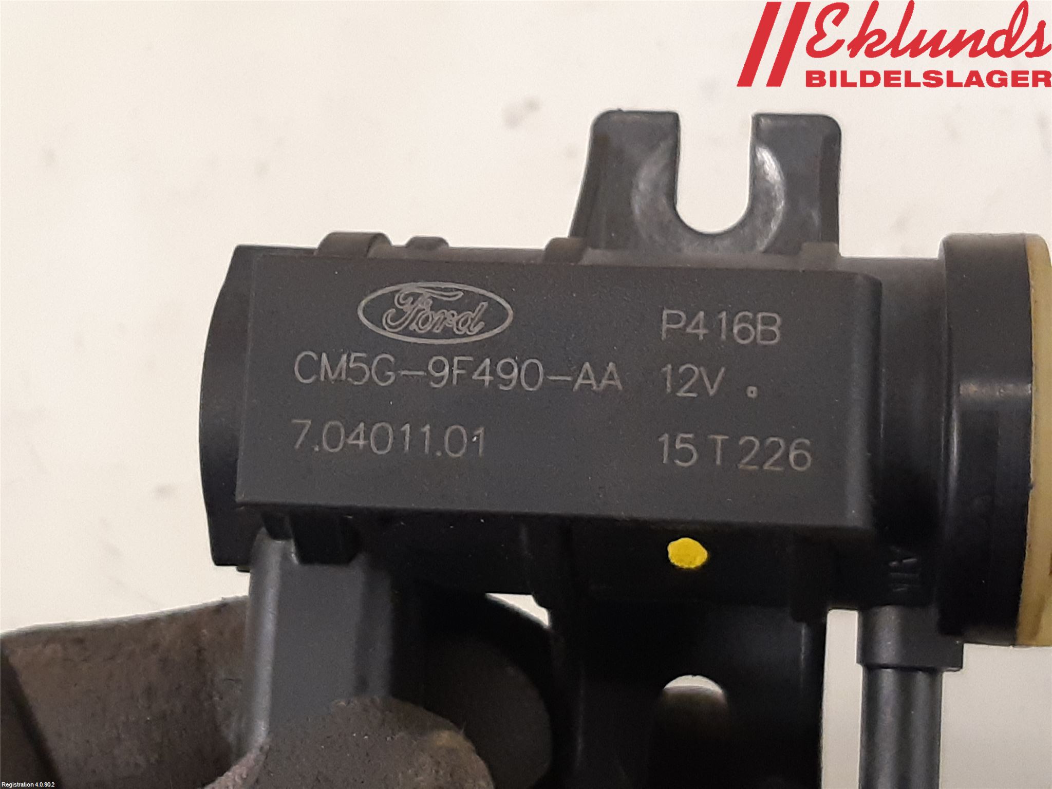 Ford MONDEO 15-22 Vakuumventil
