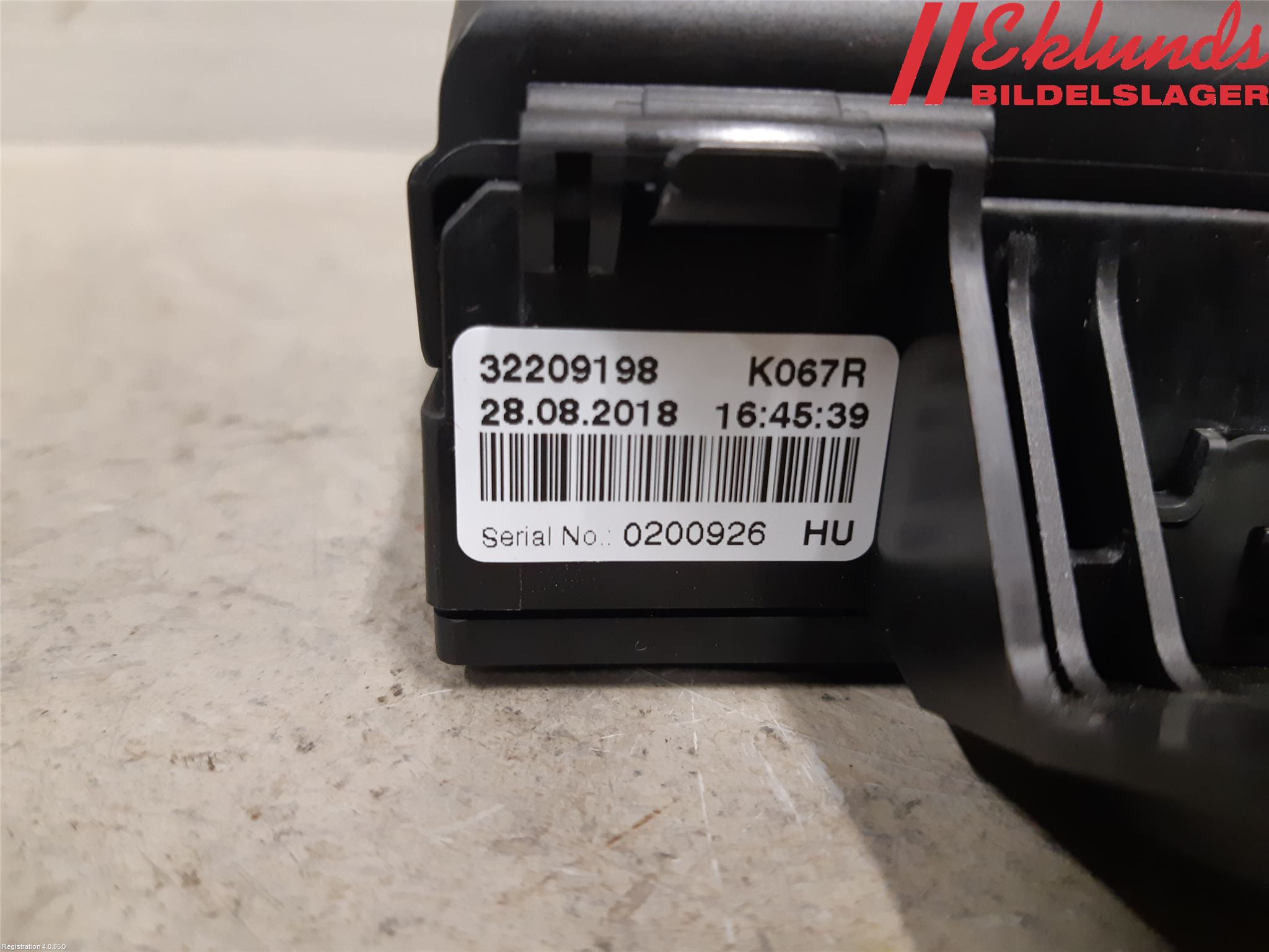 Volvo V90 17->> Säkringsdosa-Elcentral