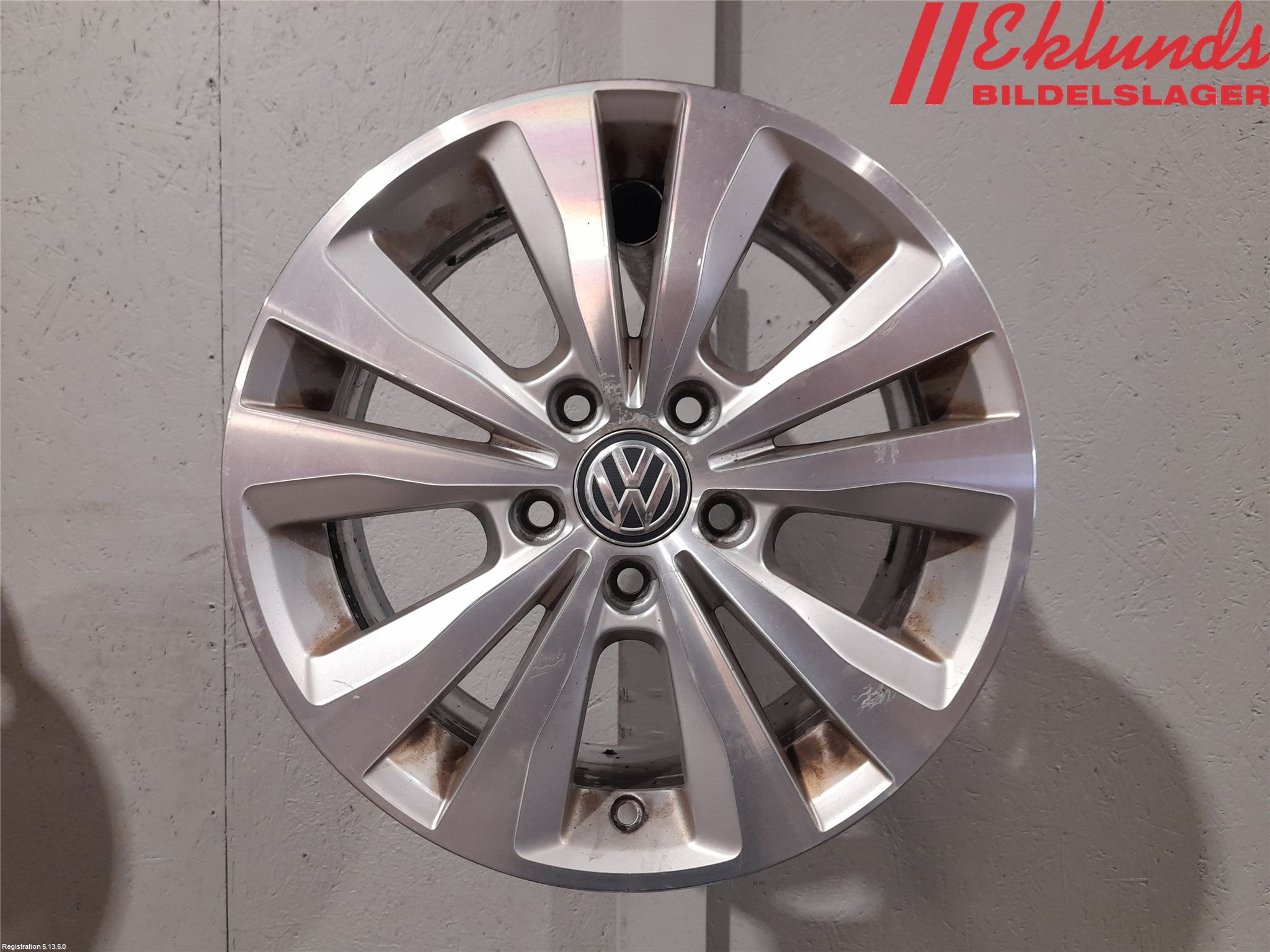 Volkswagen VW GOLF / E-GOLF VII 13-20 Fälgsats Aluminium