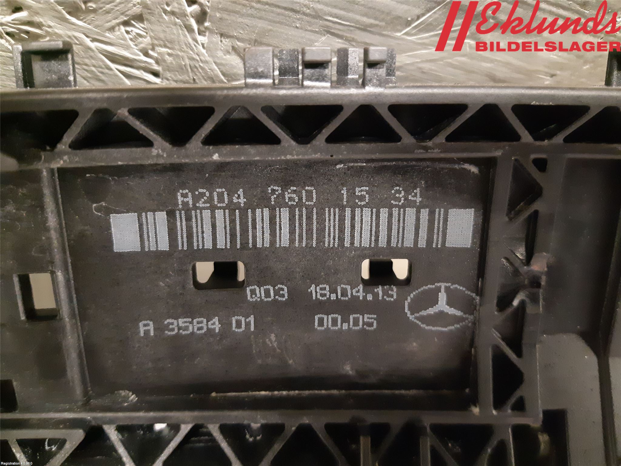 Mercedes-Benz MB GLK-KLASS (X204) 08-16 Dörrhandtag Yttre Vä