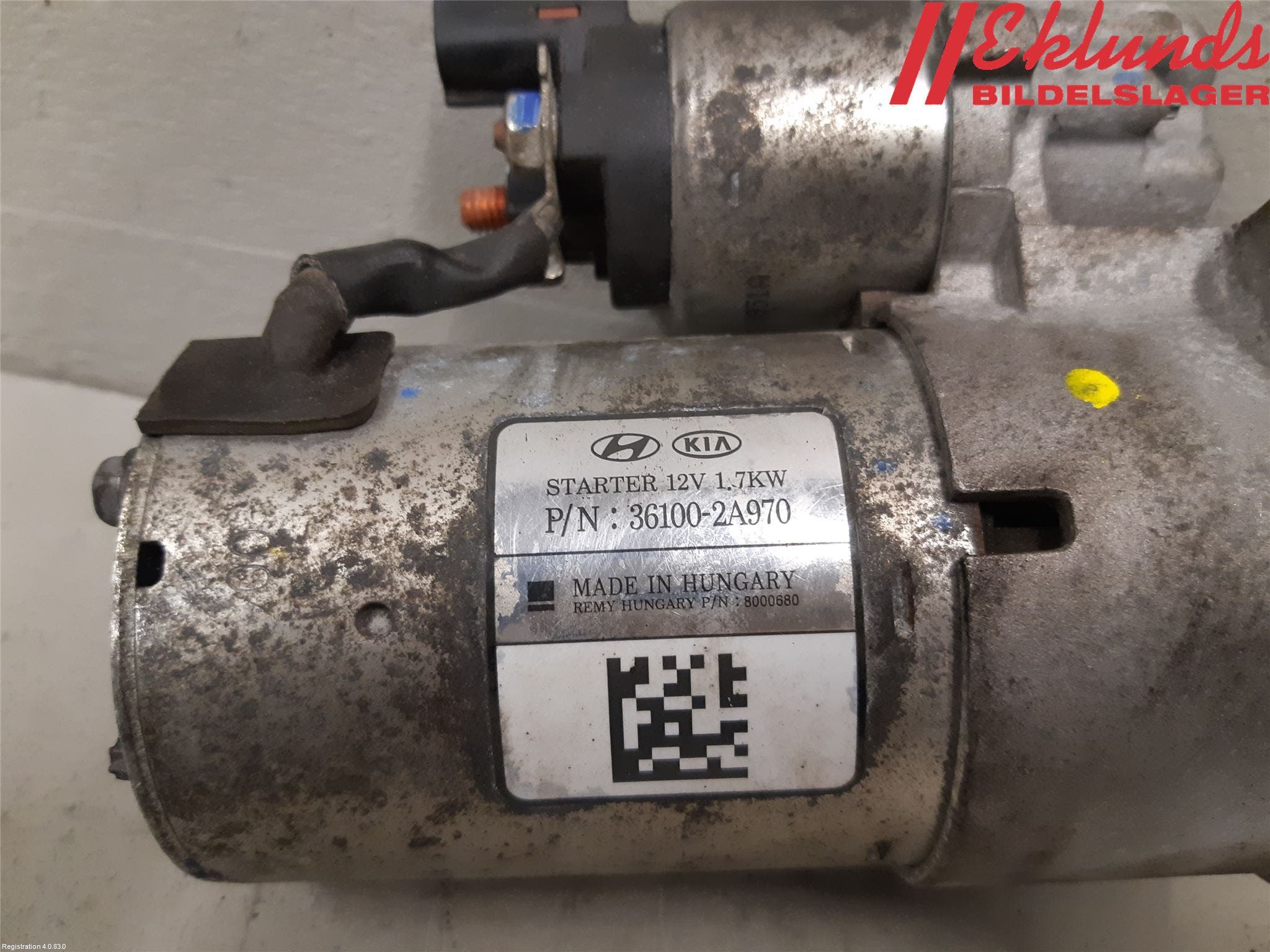 Kia CEED 12-18 Startmotor Diesel