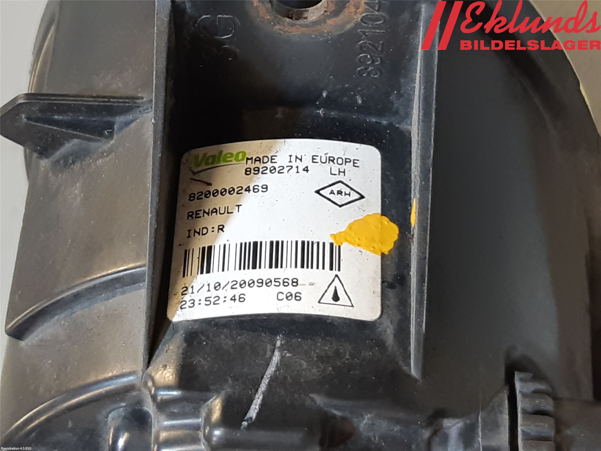 Renault CLIO III  06-09 Dimljus-Varselljus Fram